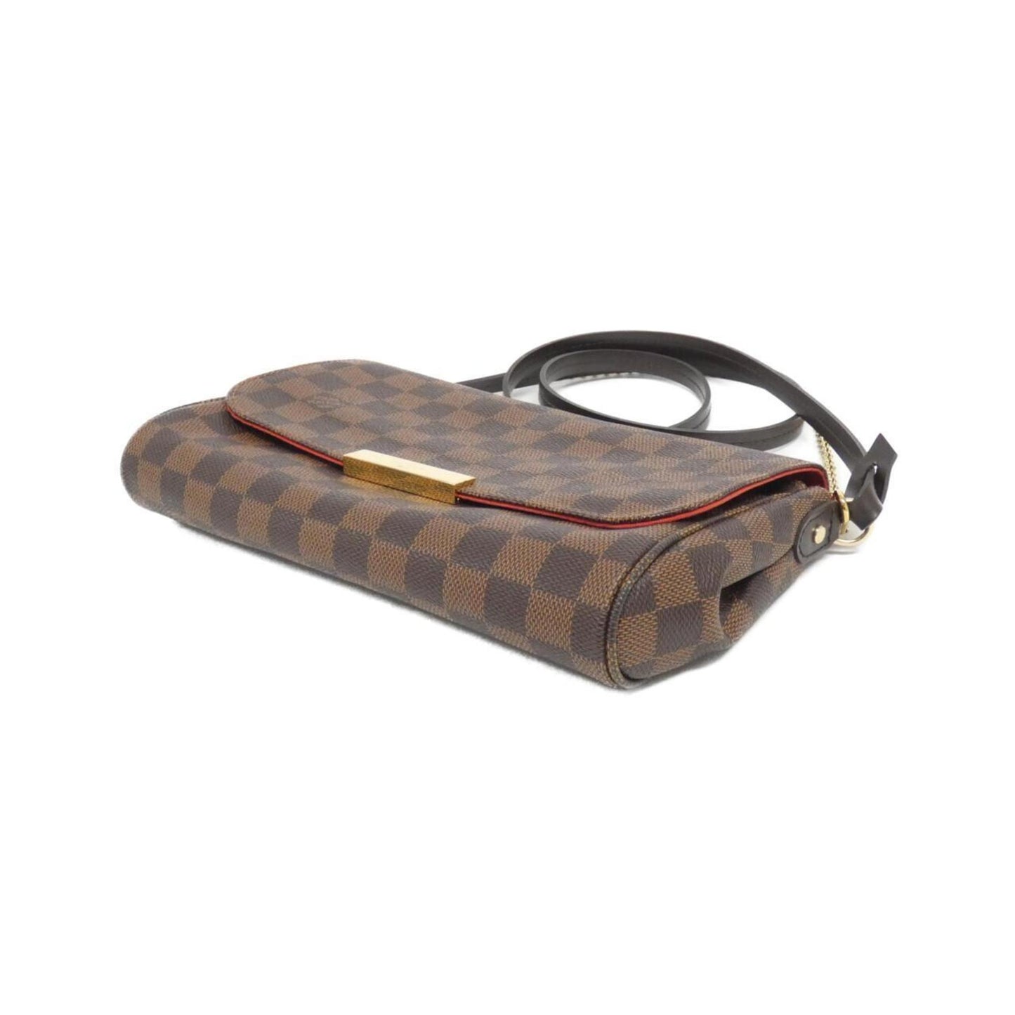 Louis Vuitton Brown Ebene Coated Canvas Shoulder Bag