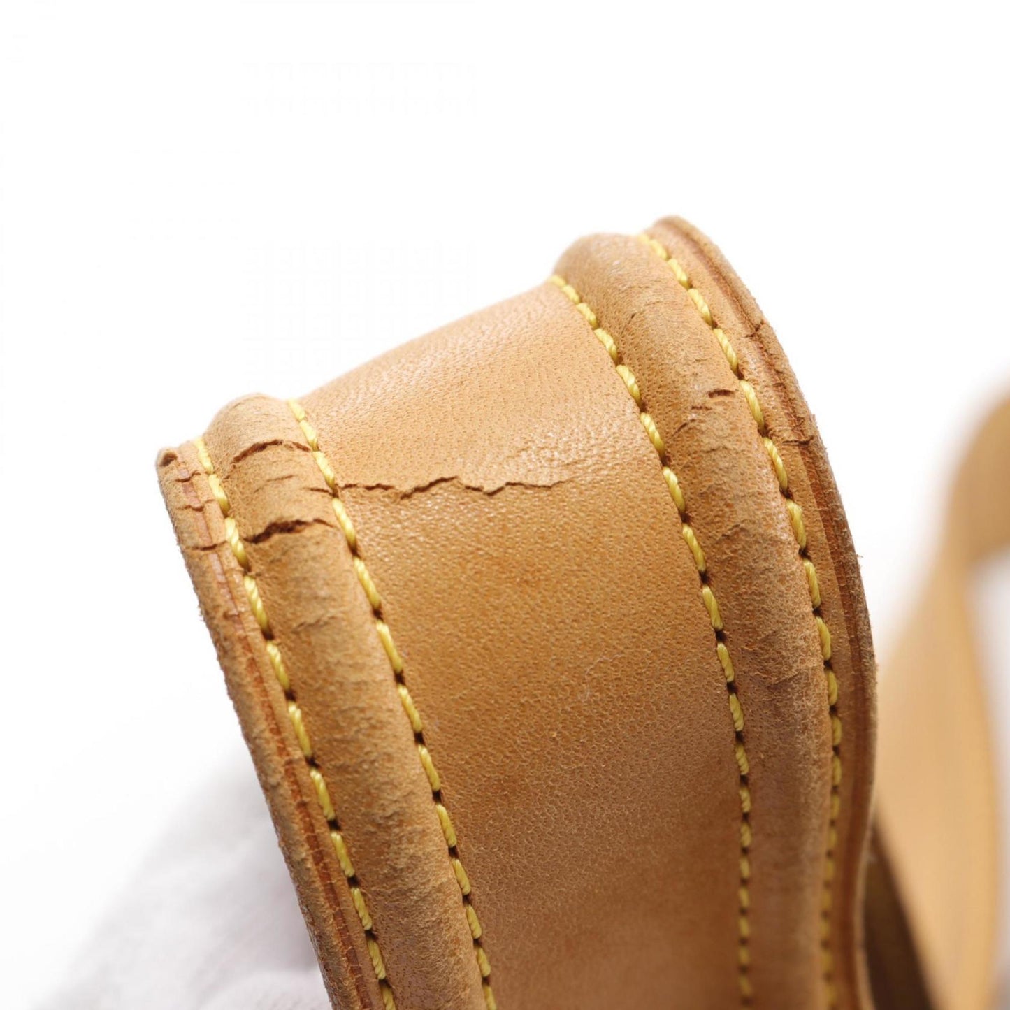 Louis Vuitton Brown Coated Canvas Leather Shoulder Bag