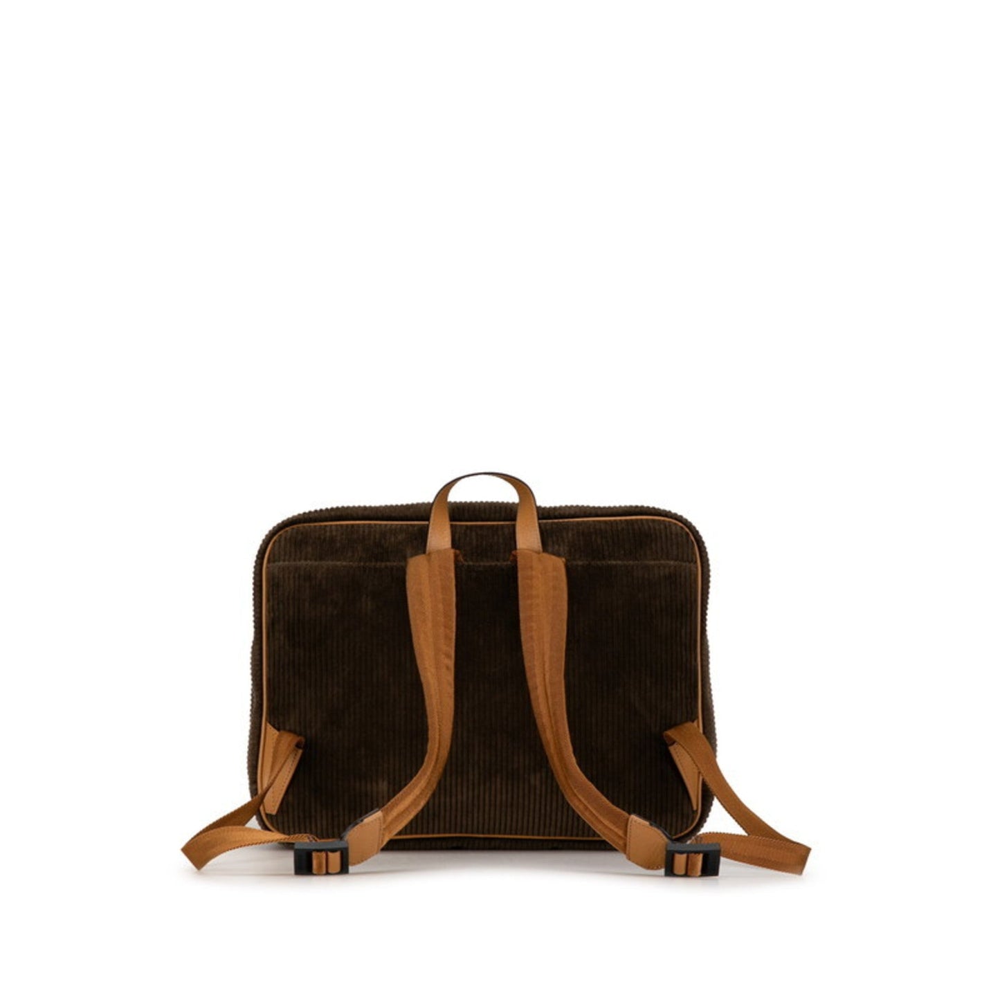 Gucci Brown Cord Leather Backpack
