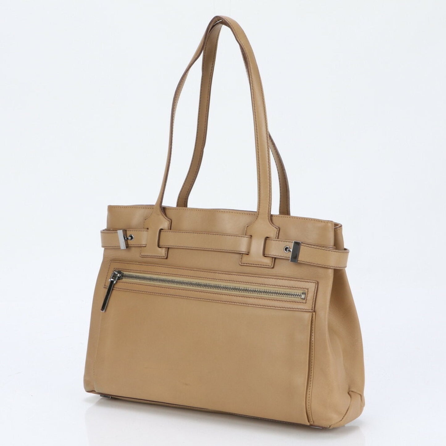 Gucci Light Brown Leather Shoulder Bag