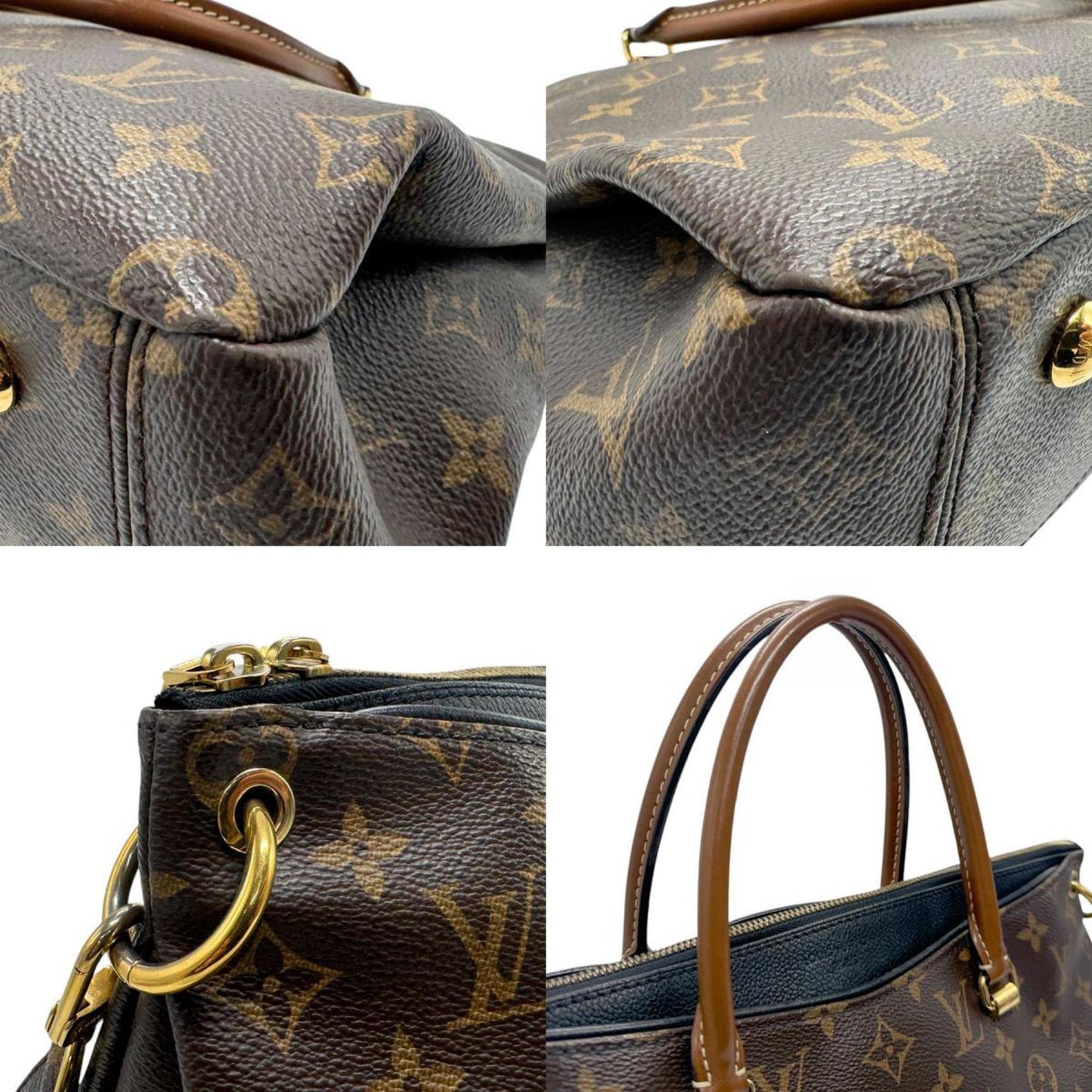 Louis Vuitton Noir Monogram Handbag Shoulder Bag