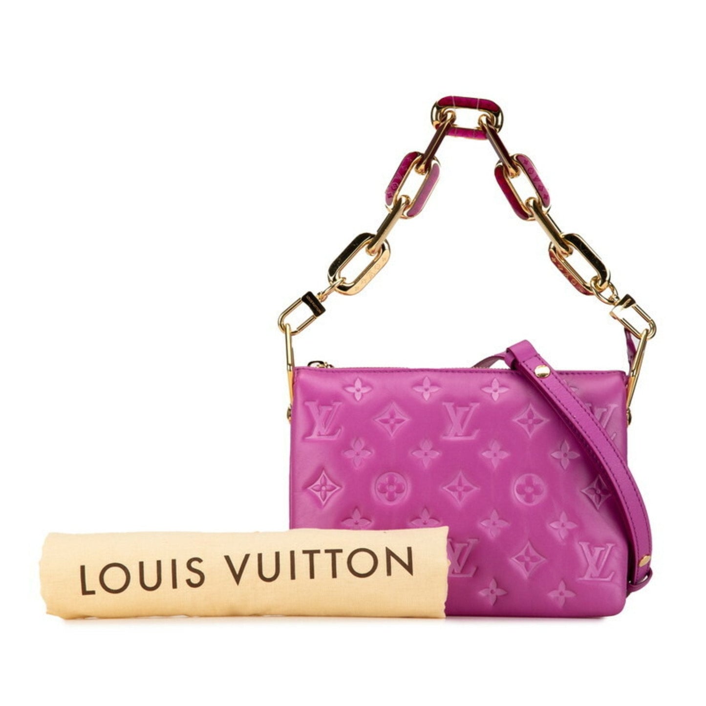 Louis Vuitton Monogram Pink Monogram Handbag Shoulder Bag