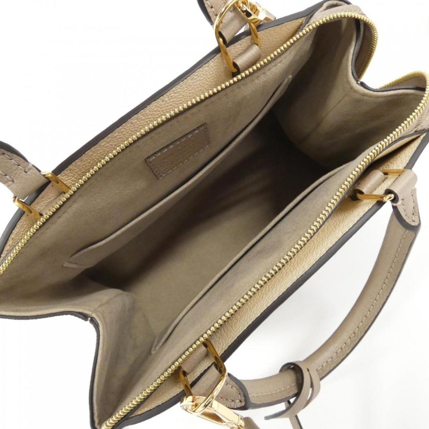 Louis Vuitton Tourterelle Leather Handbag Shoulder Bag