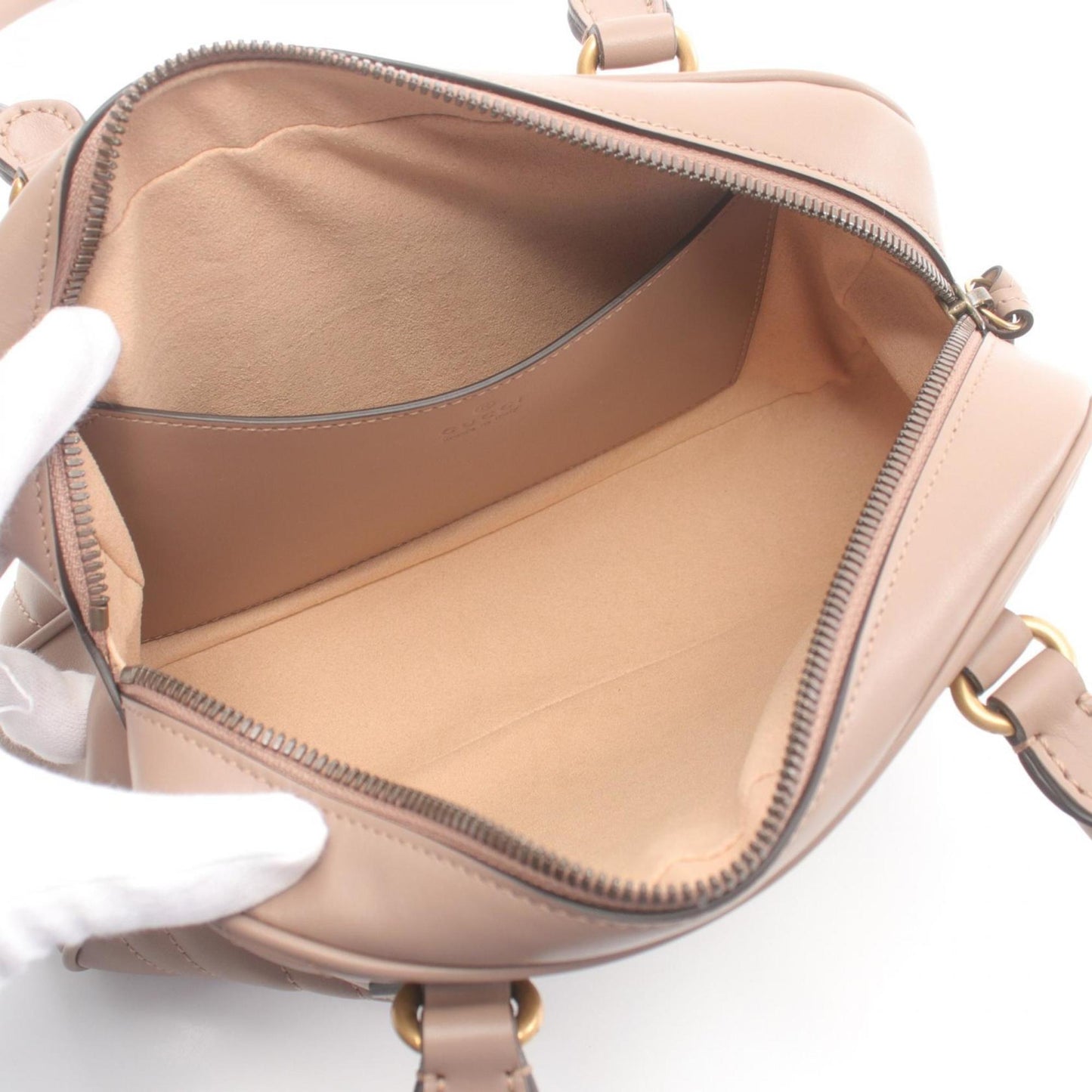 Gucci Pink Leather Handbag