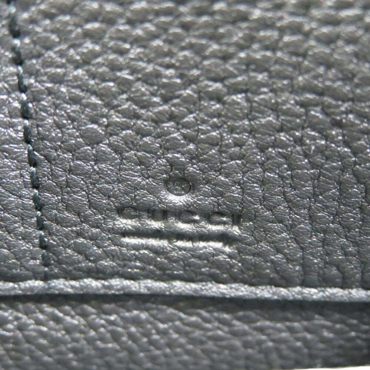 Gucci Black Leather Clutch Bag Pouch