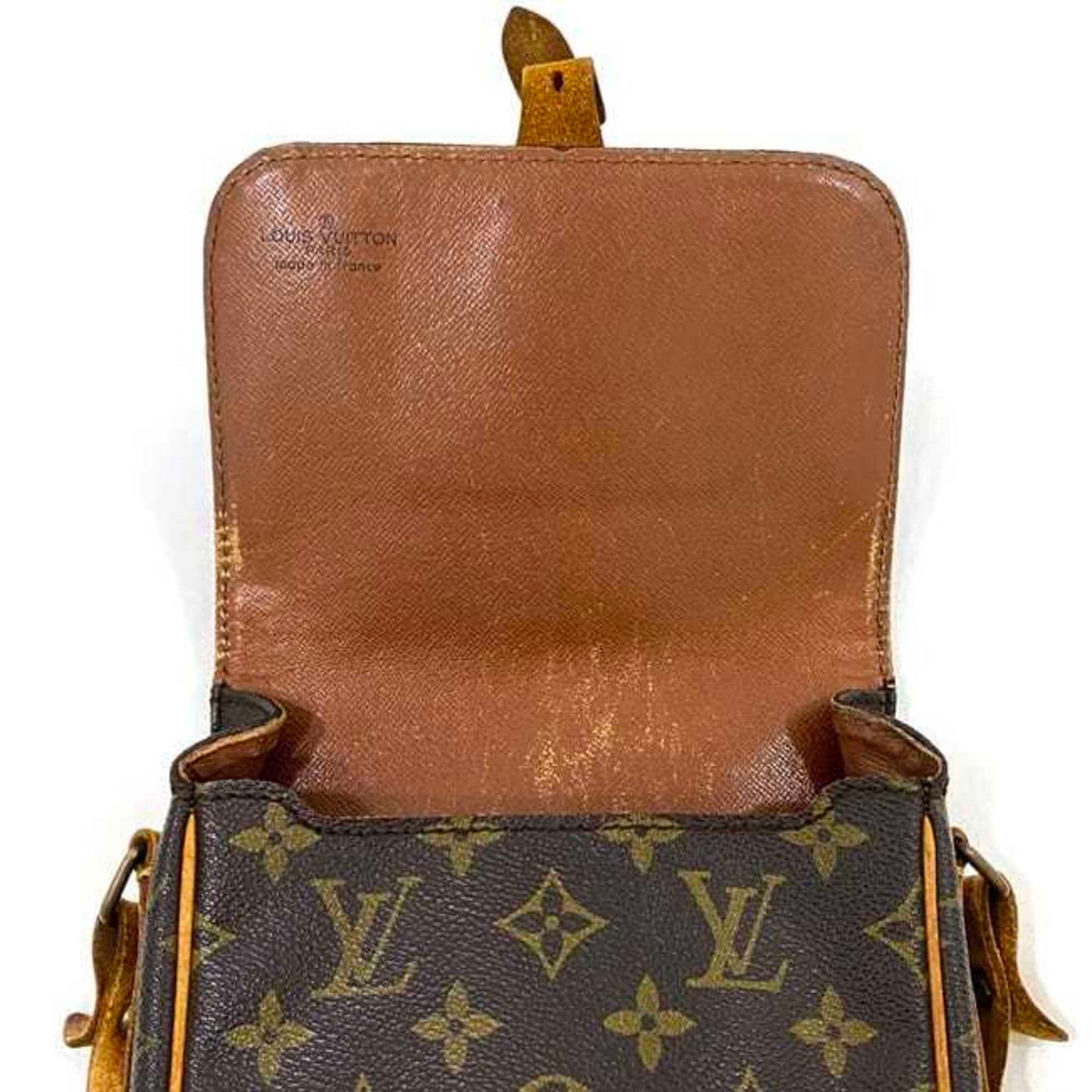 Louis Vuitton Brown Monogram Monogram Leather Shoulder Bag
