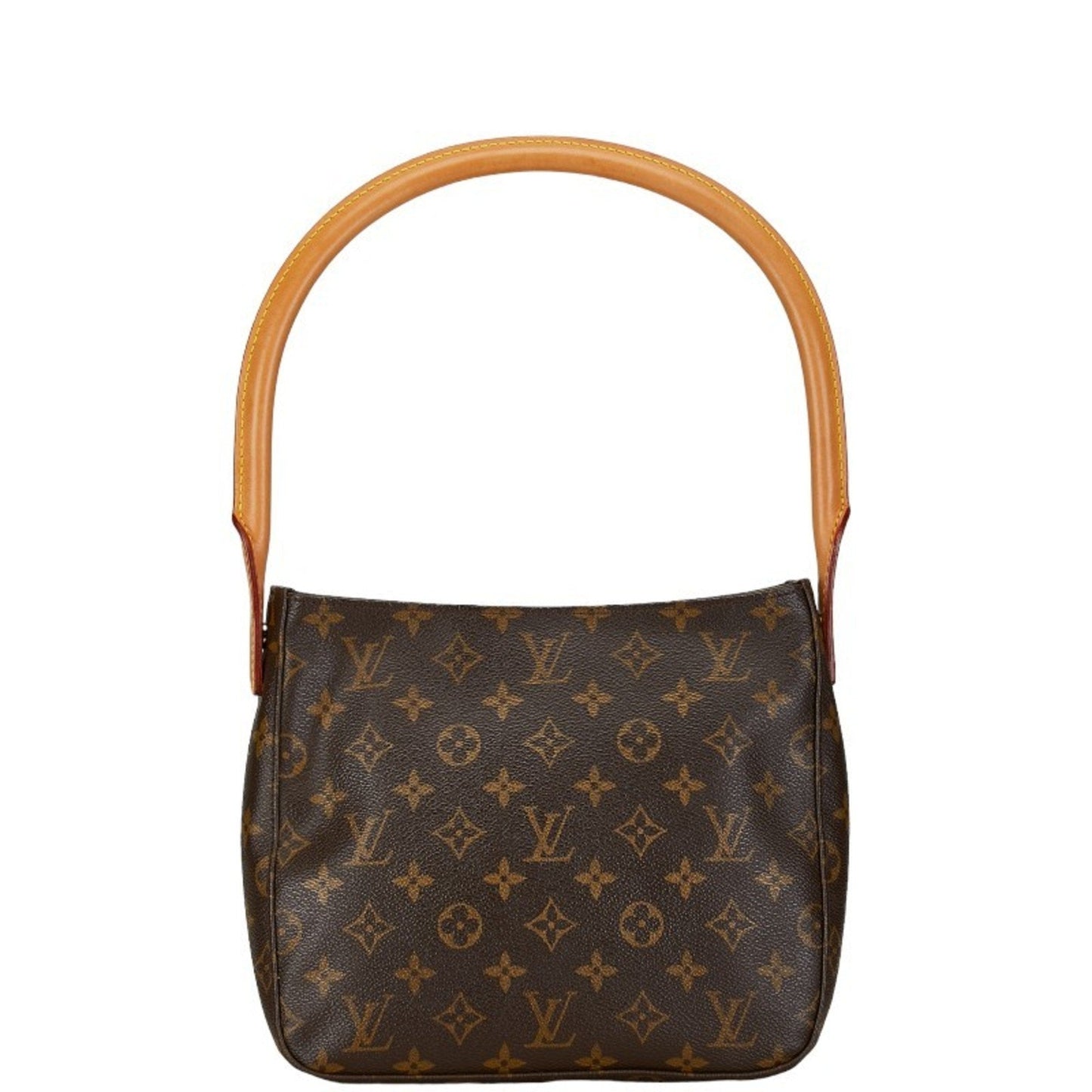 Louis Vuitton Brown Pvc Leather Shoulder Bag