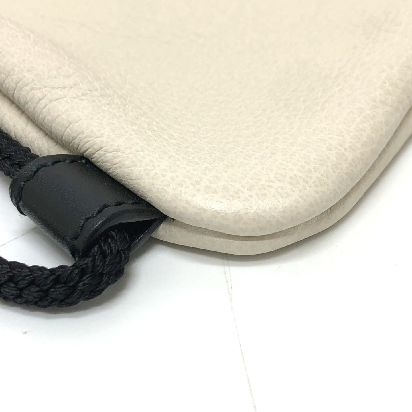 Gucci White Leather Backpack