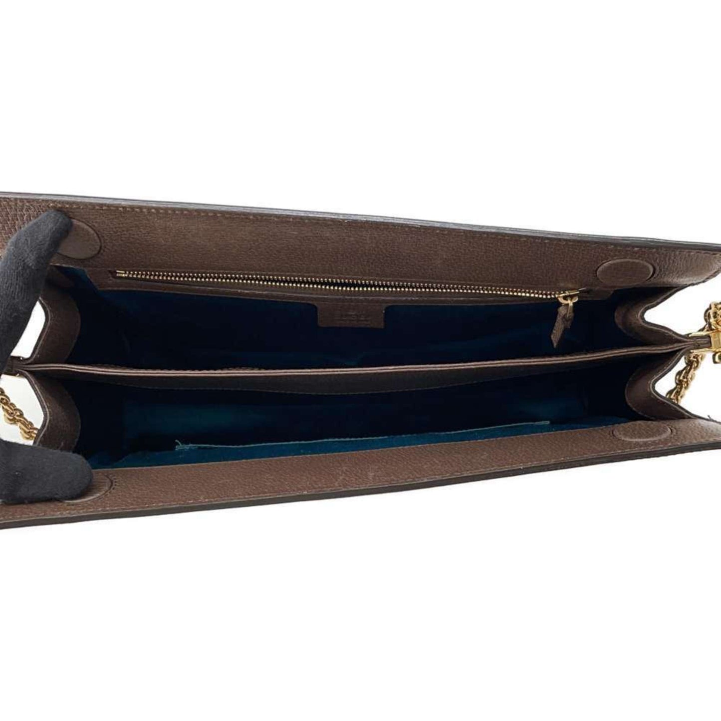 Gucci Brown Pvc Leather Shoulder Bag