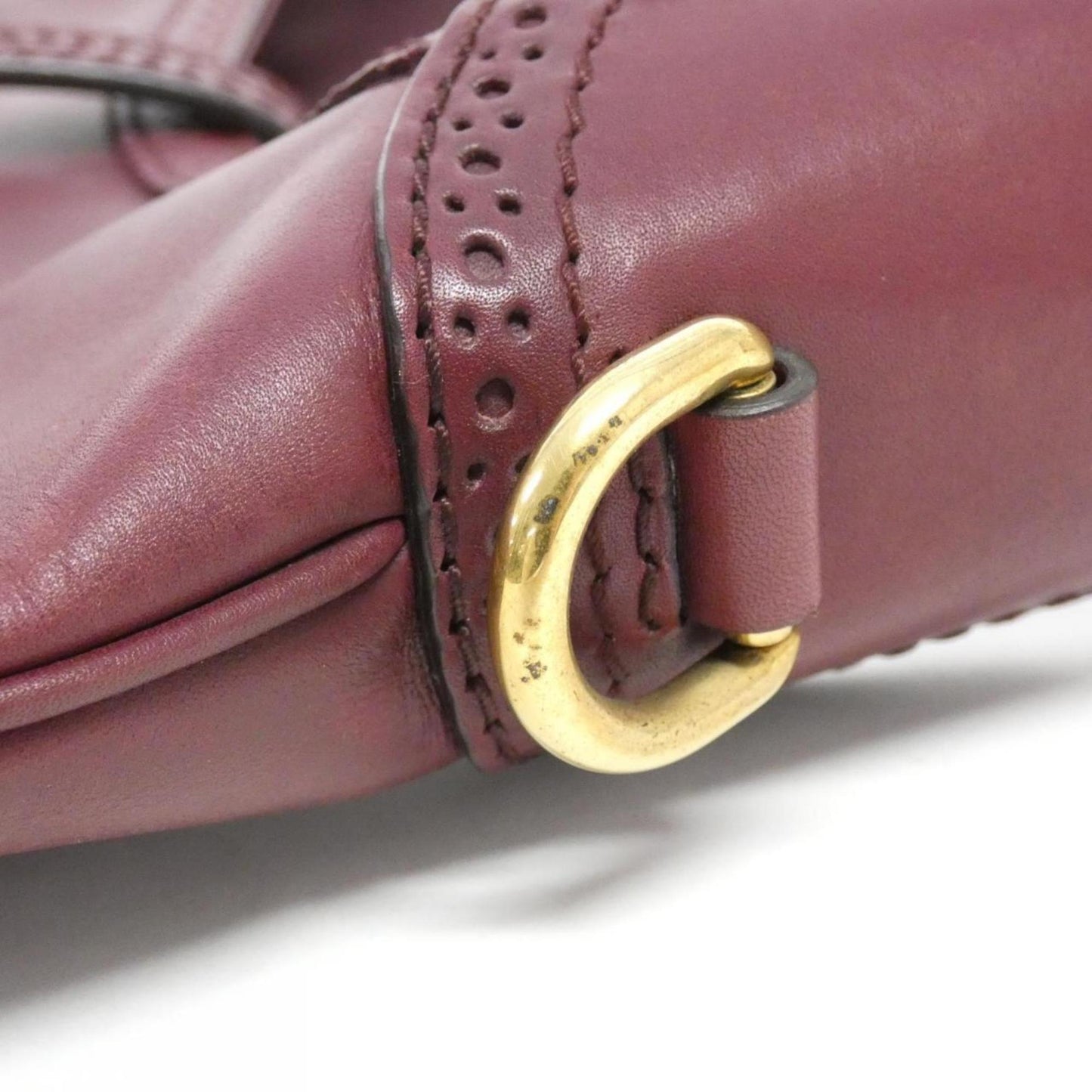 Gucci Bordeaux Leather Shoulder Bag