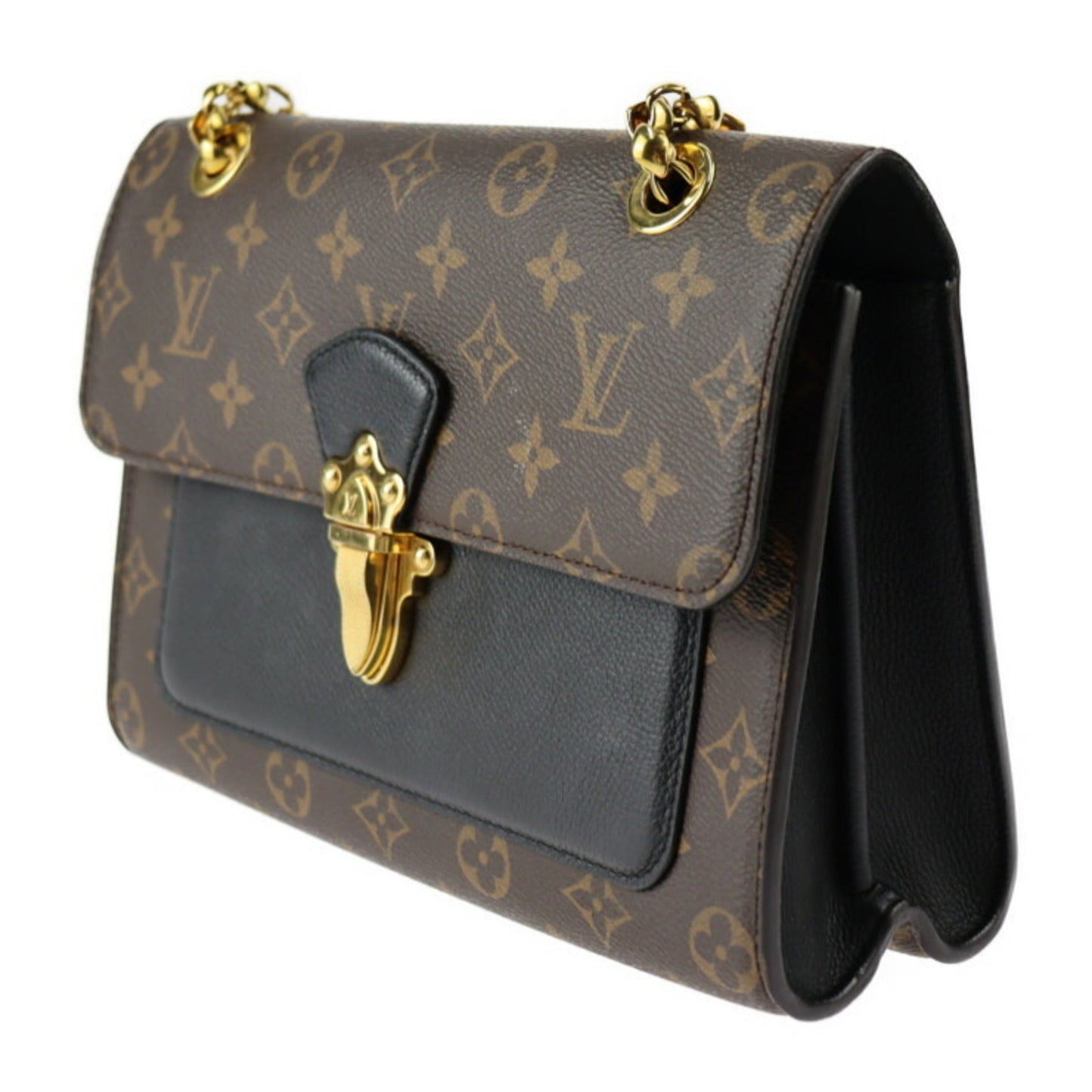 Louis Vuitton Monogram Black Brown Monogram Monogram Shoulder Bag