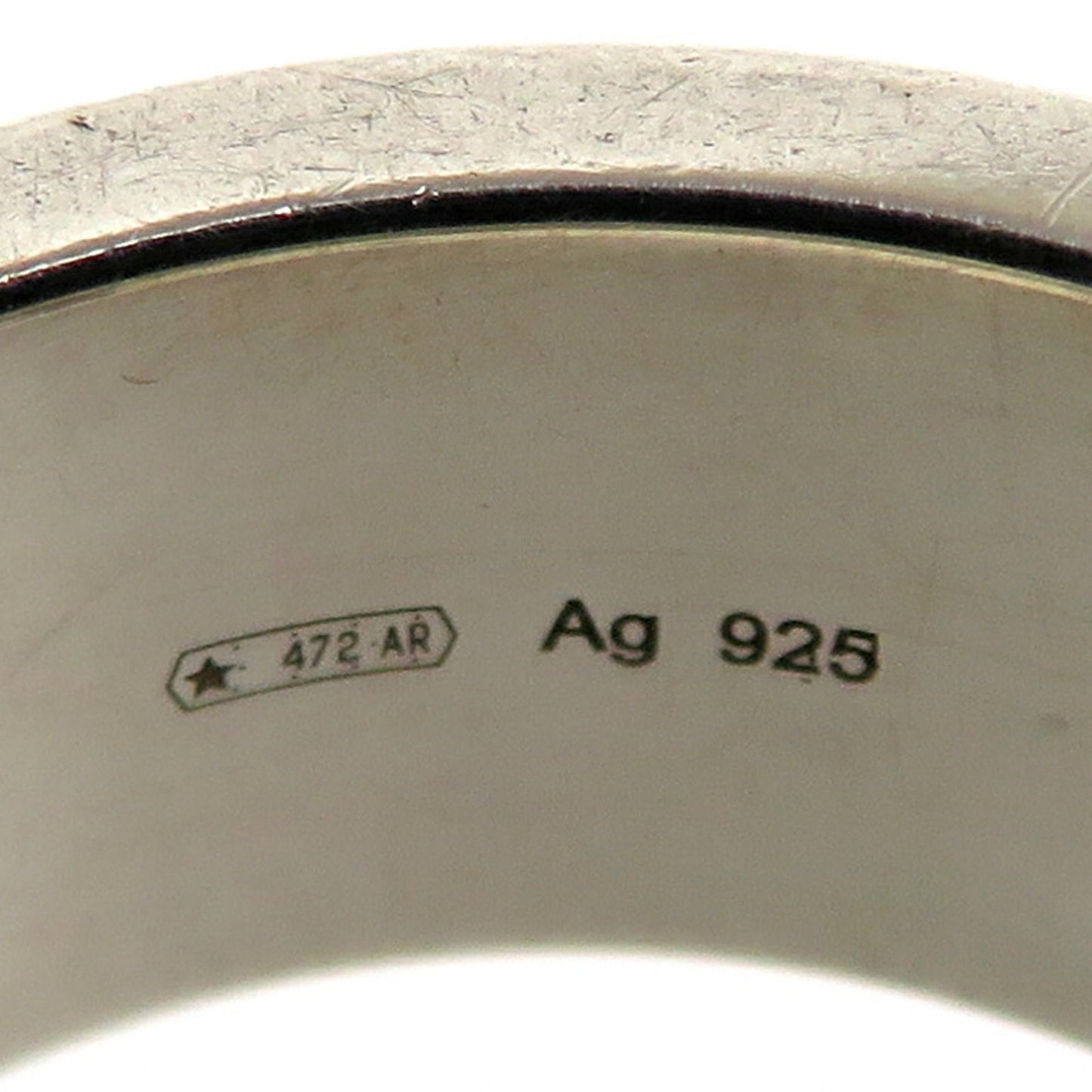 Gucci Silver Silver 925 Band Ring