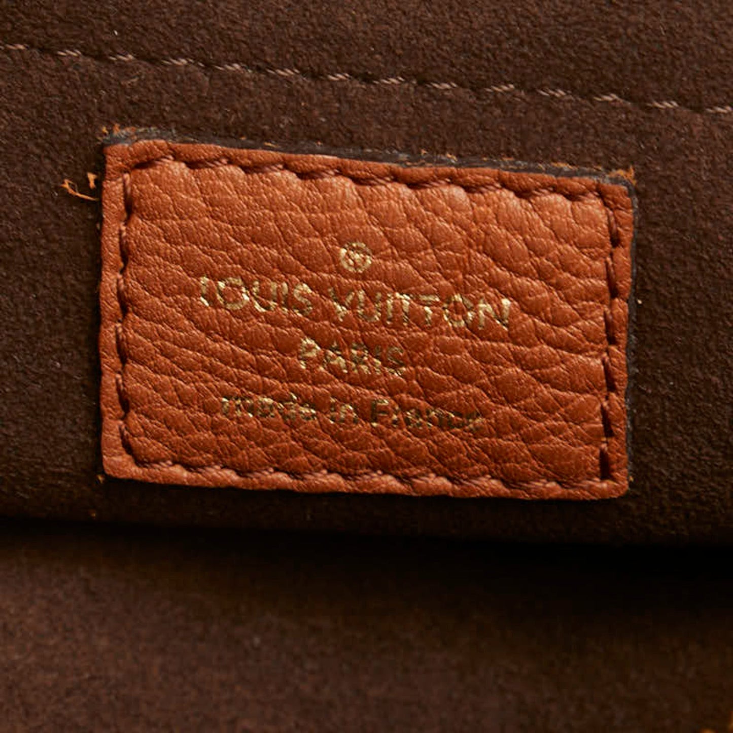 Louis Vuitton Mahina Brown Handbag Shoulder Bag