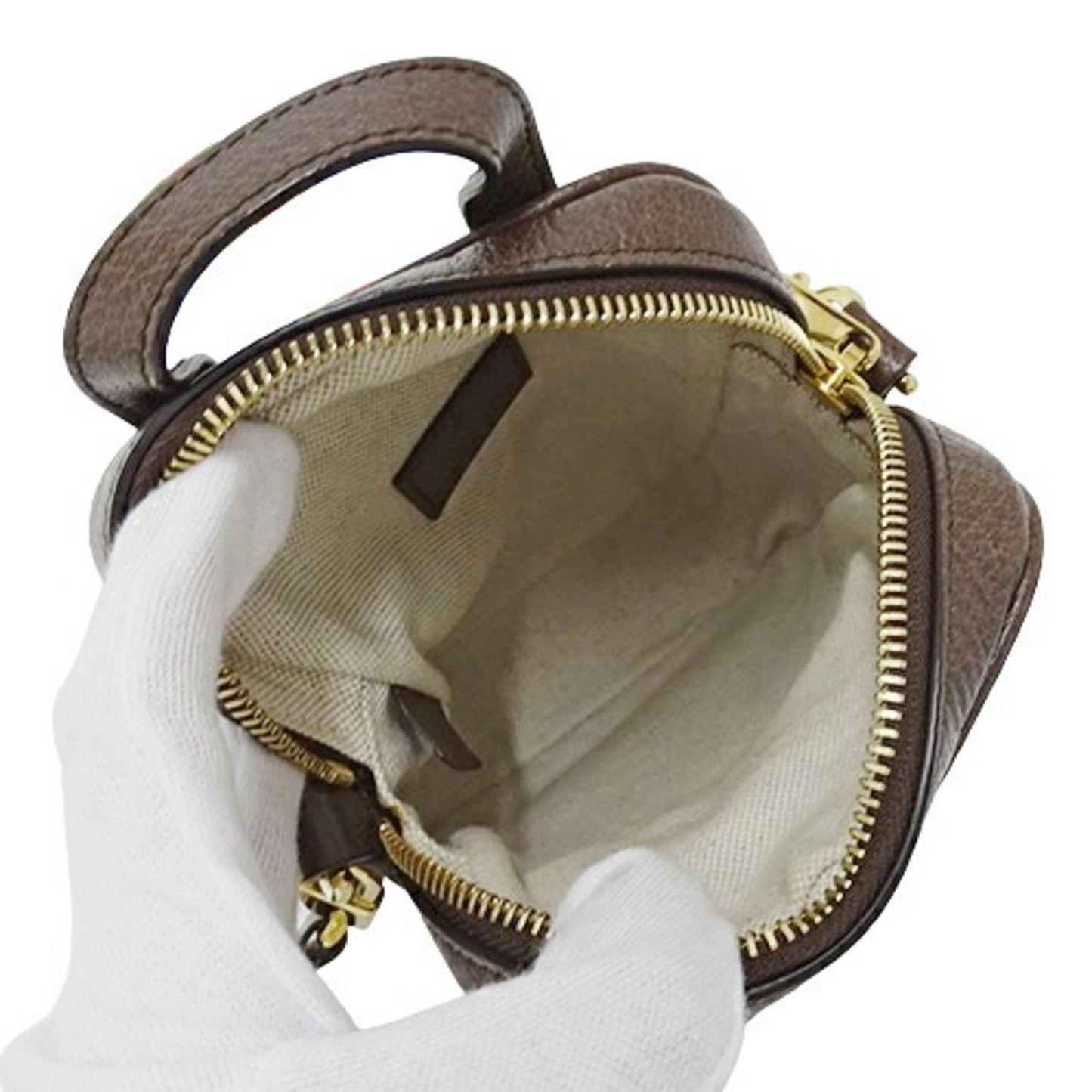 Gucci Beige Brown Gg Canvas Shoulder Bag