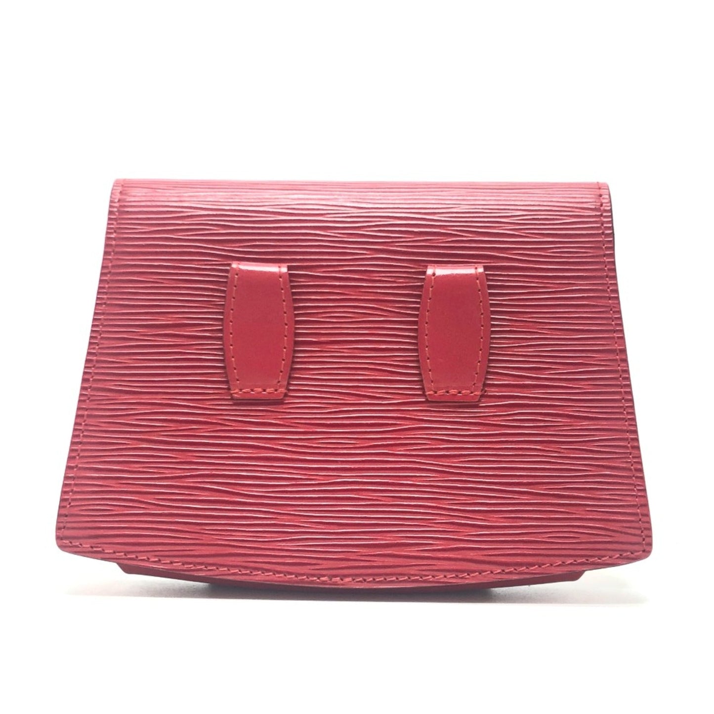 Louis Vuitton Red Leather Shoulder Bag