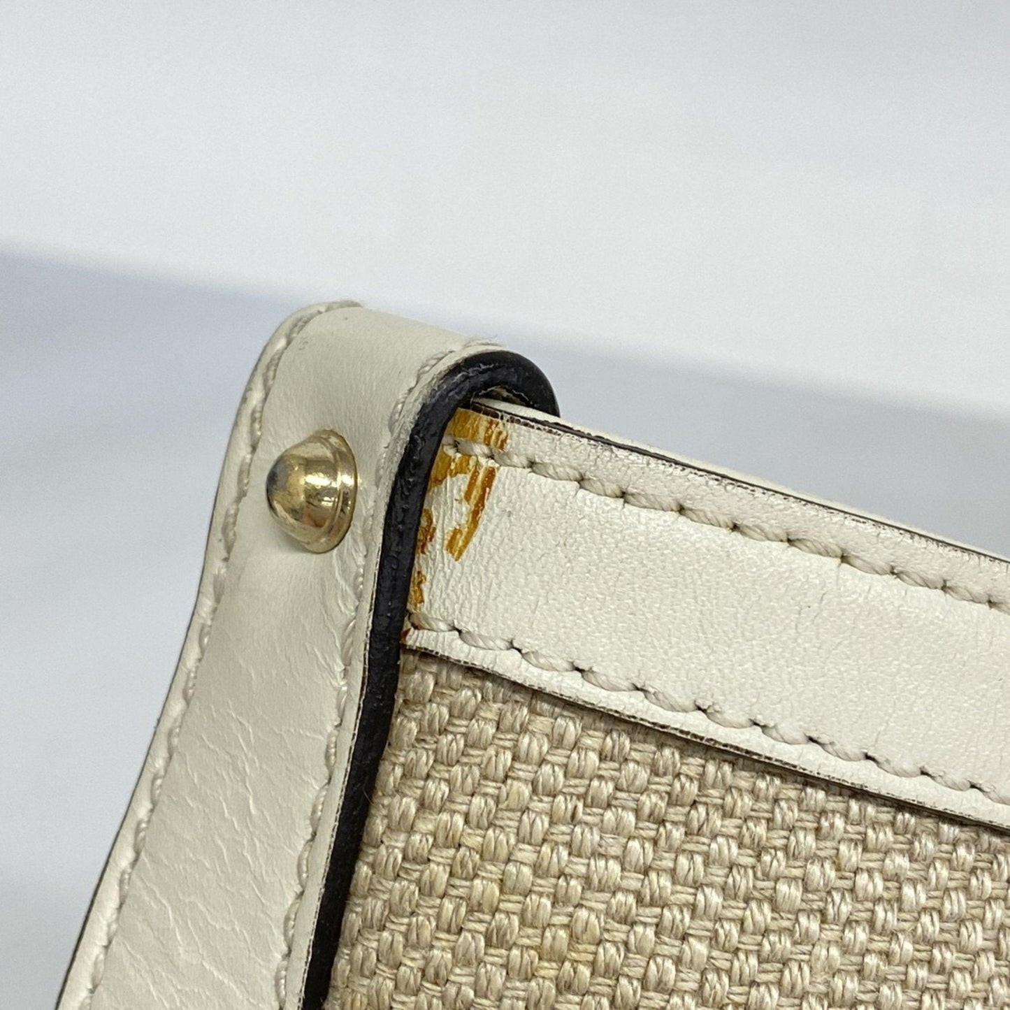 Gucci Beige Canvas Tote Bag