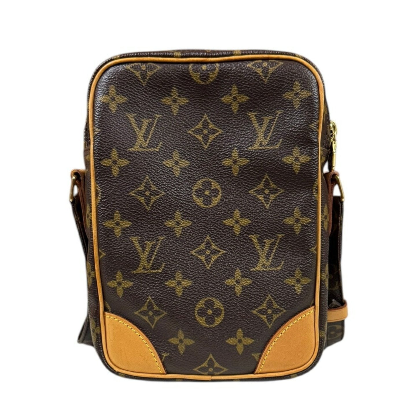 Louis Vuitton Brown Monogram Canvas Shoulder Bag