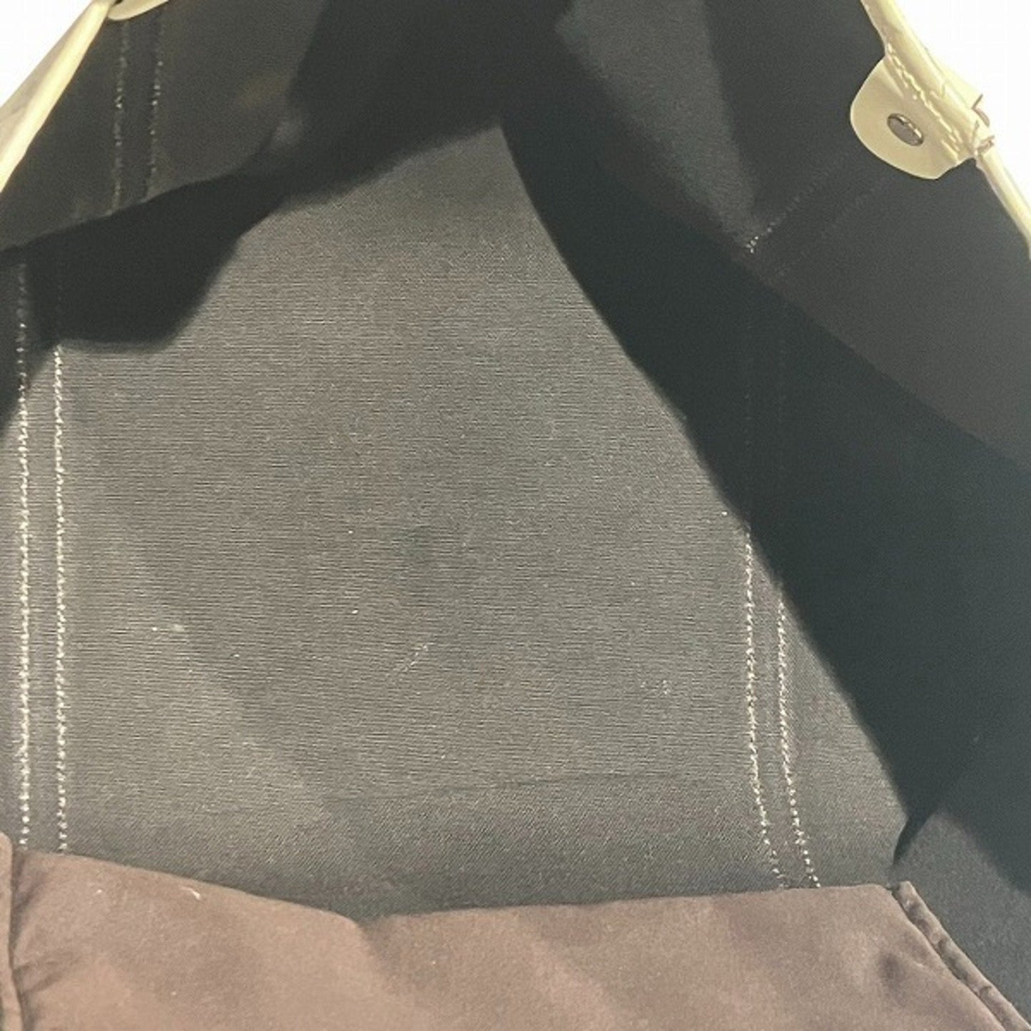 Gucci Brown White Gg Supreme Leather Shoulder Bag Tote Bag