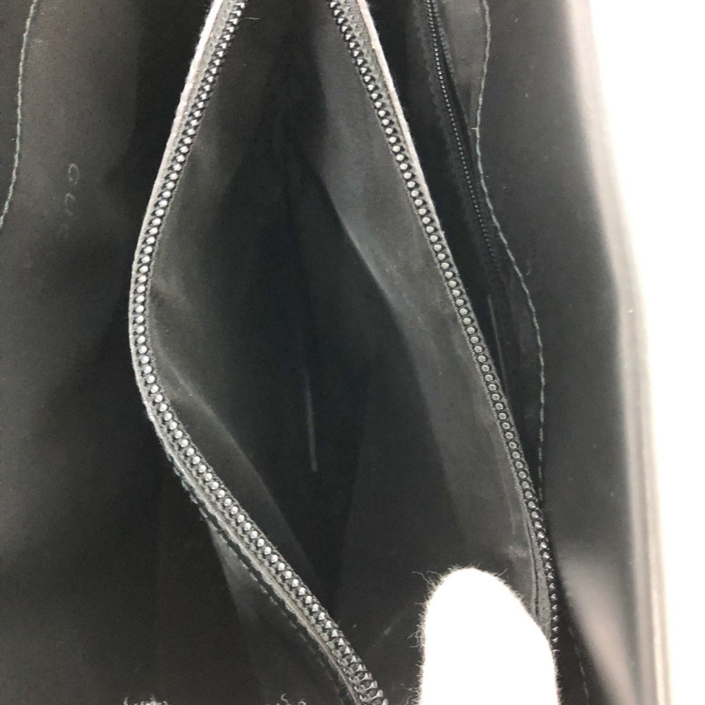 Gucci Bamboo Black Leather Handbag