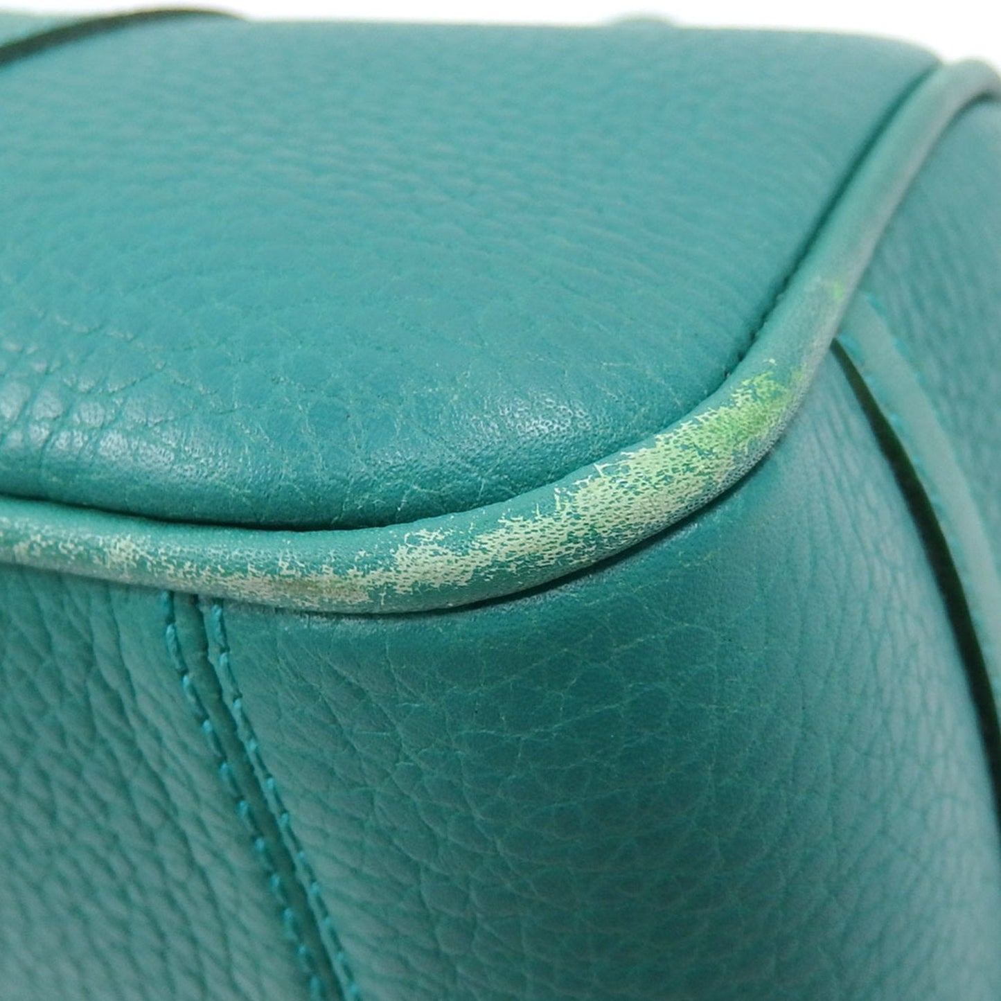 Gucci Green Leather Handbag