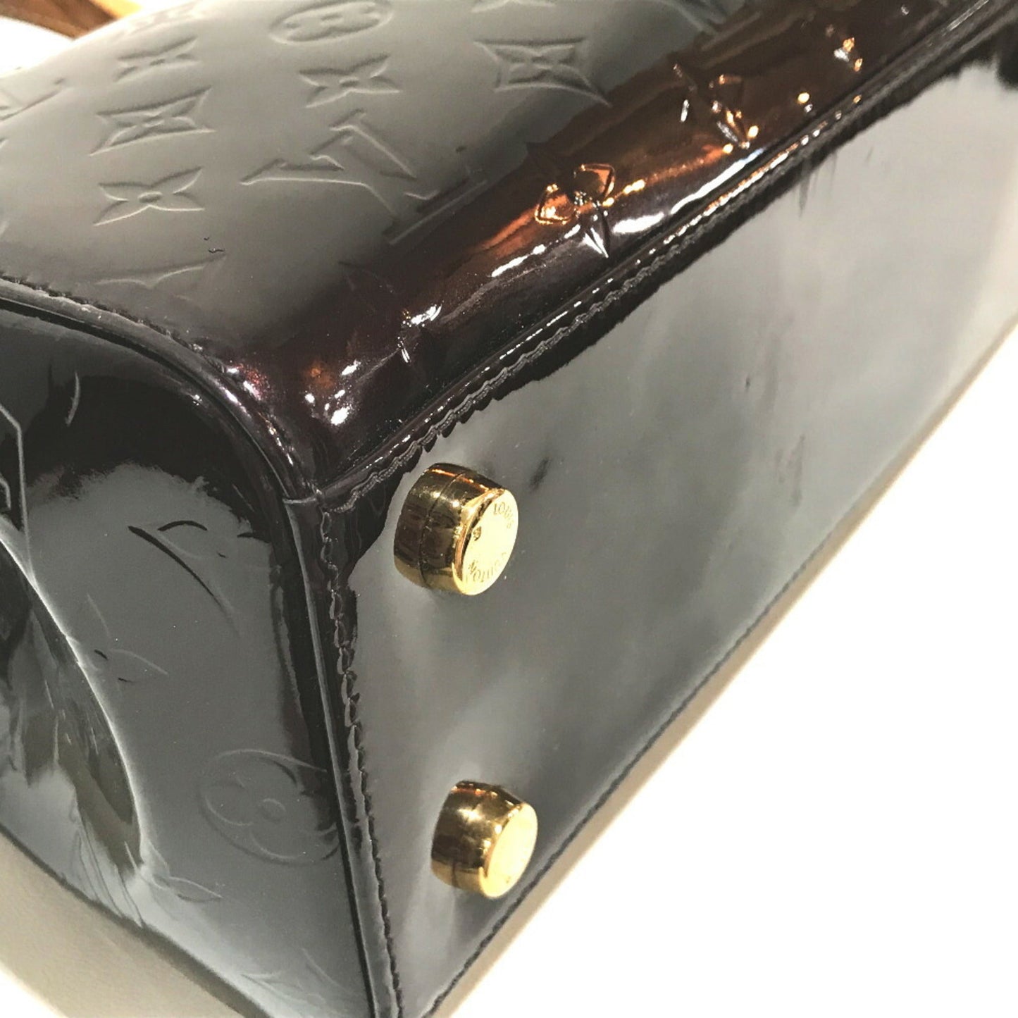 Louis Vuitton Purple Monogram Vernis Handbag Shoulder Bag