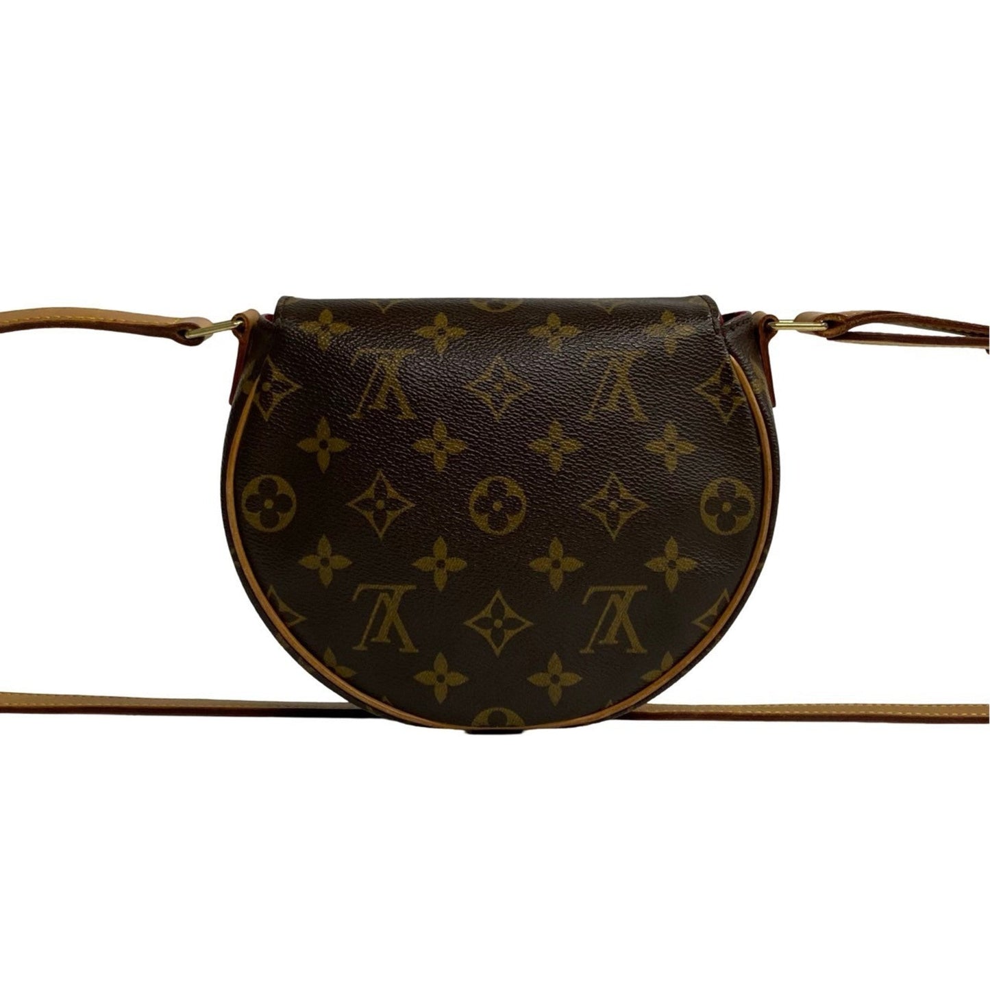Louis Vuitton Brown Leather Pvc Pochette Shoulder Bag