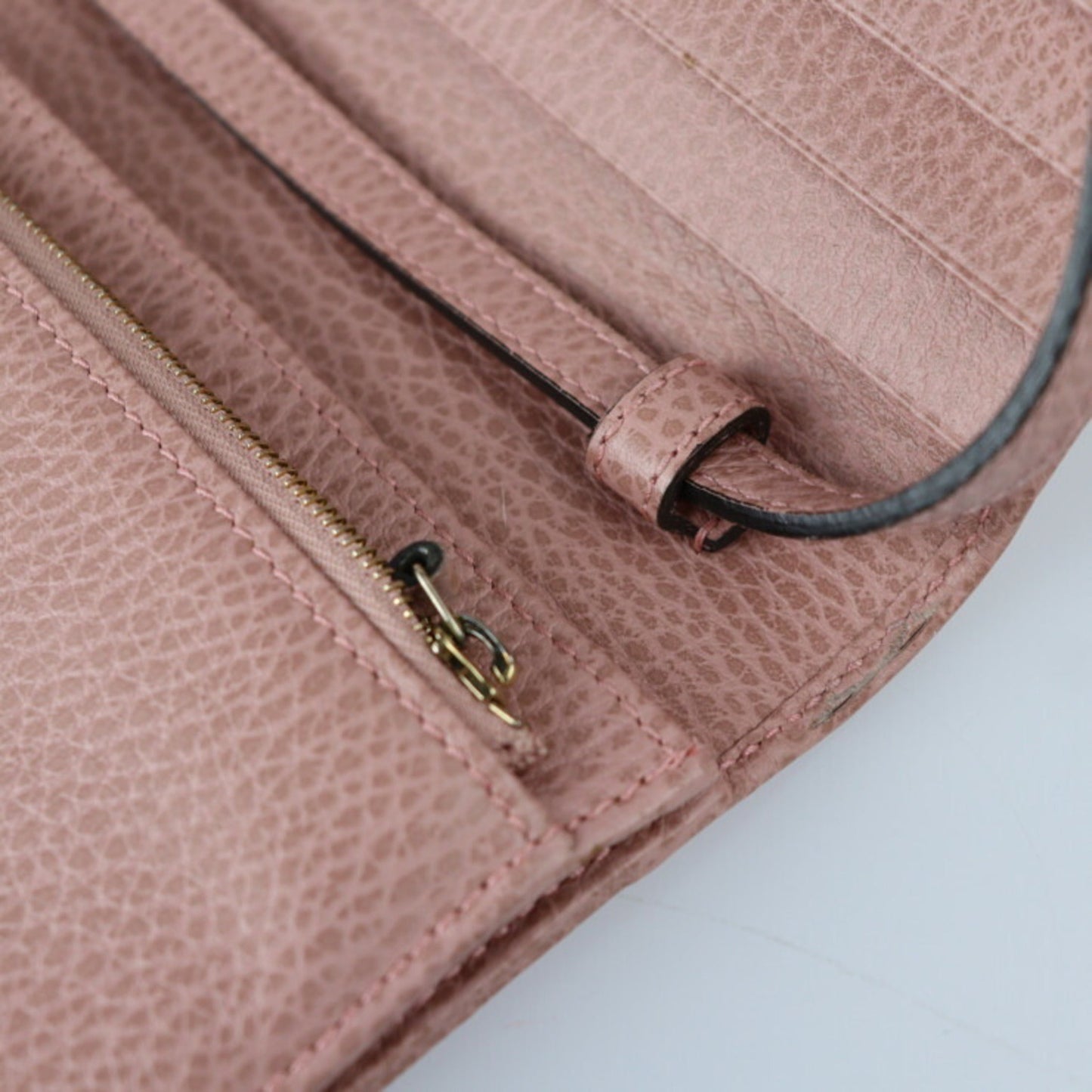 Gucci Pink Chain/Shoulder Wallet