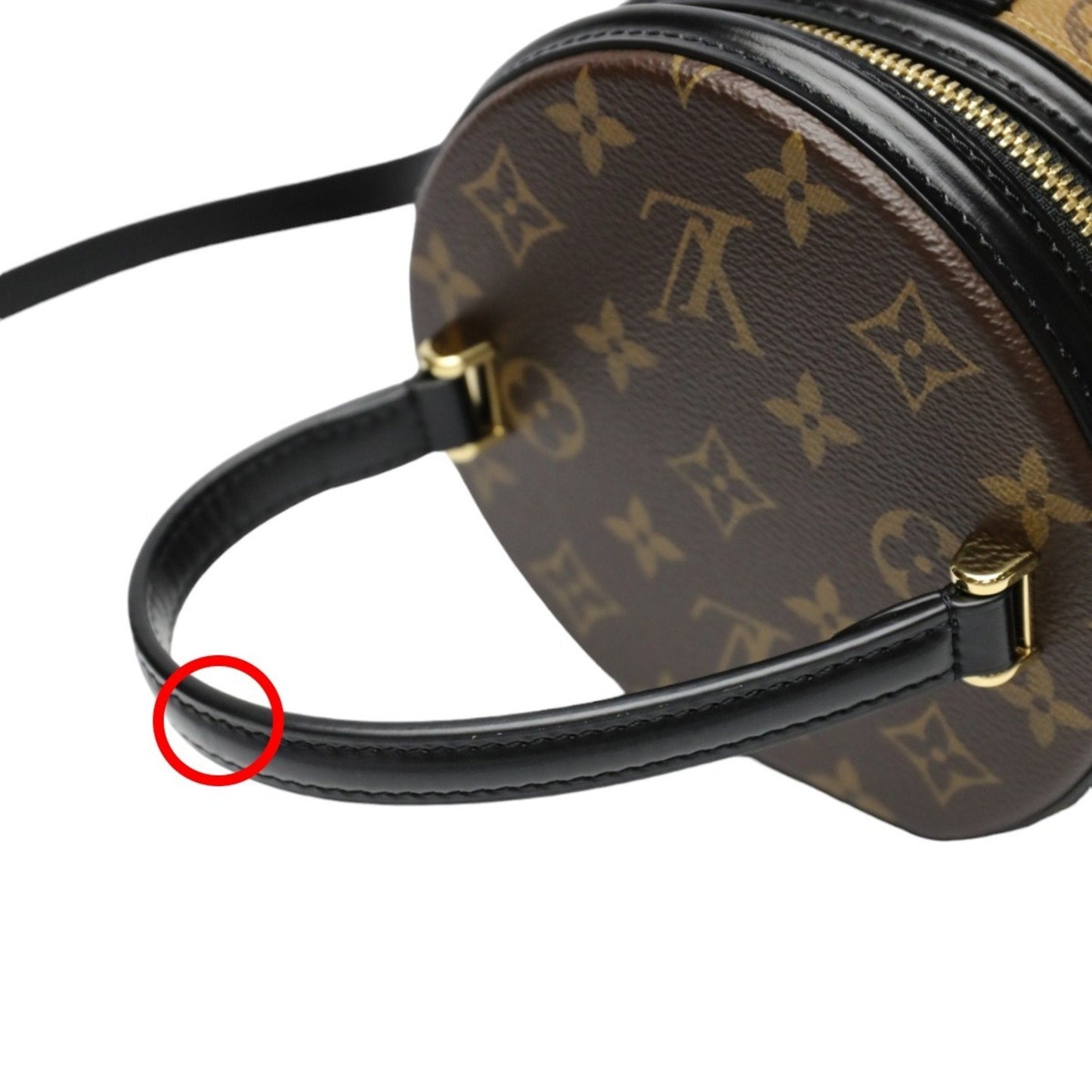 Louis Vuitton Brown Monogram Canvas Shoulder Bag