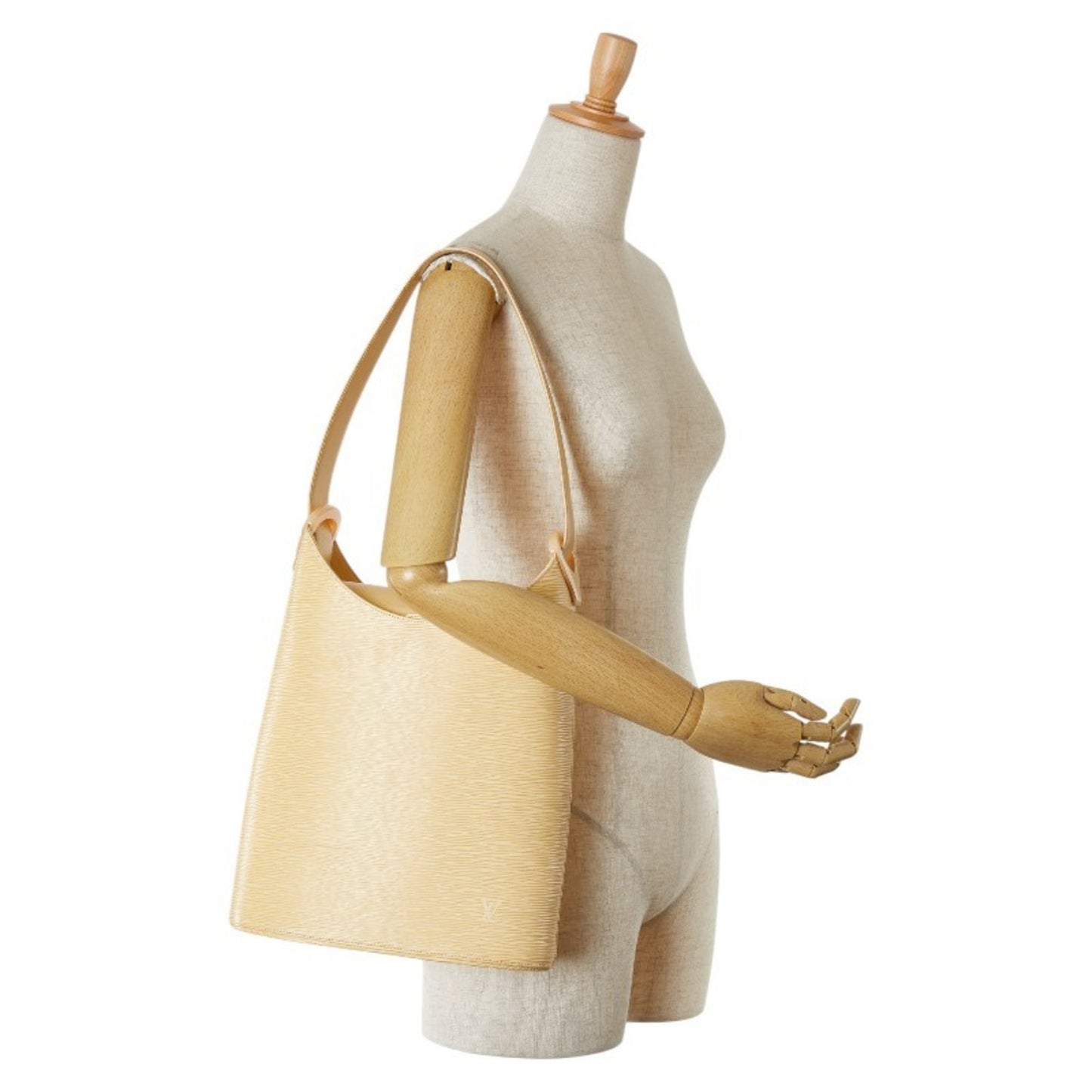 Louis Vuitton Yellow Leather Shoulder Bag