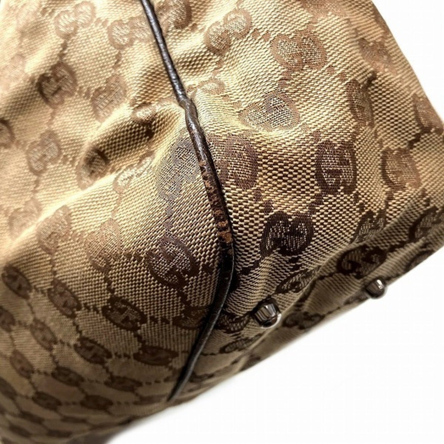Gucci Gg Canvas Brown Gg Canvas Handbag Tote Bag