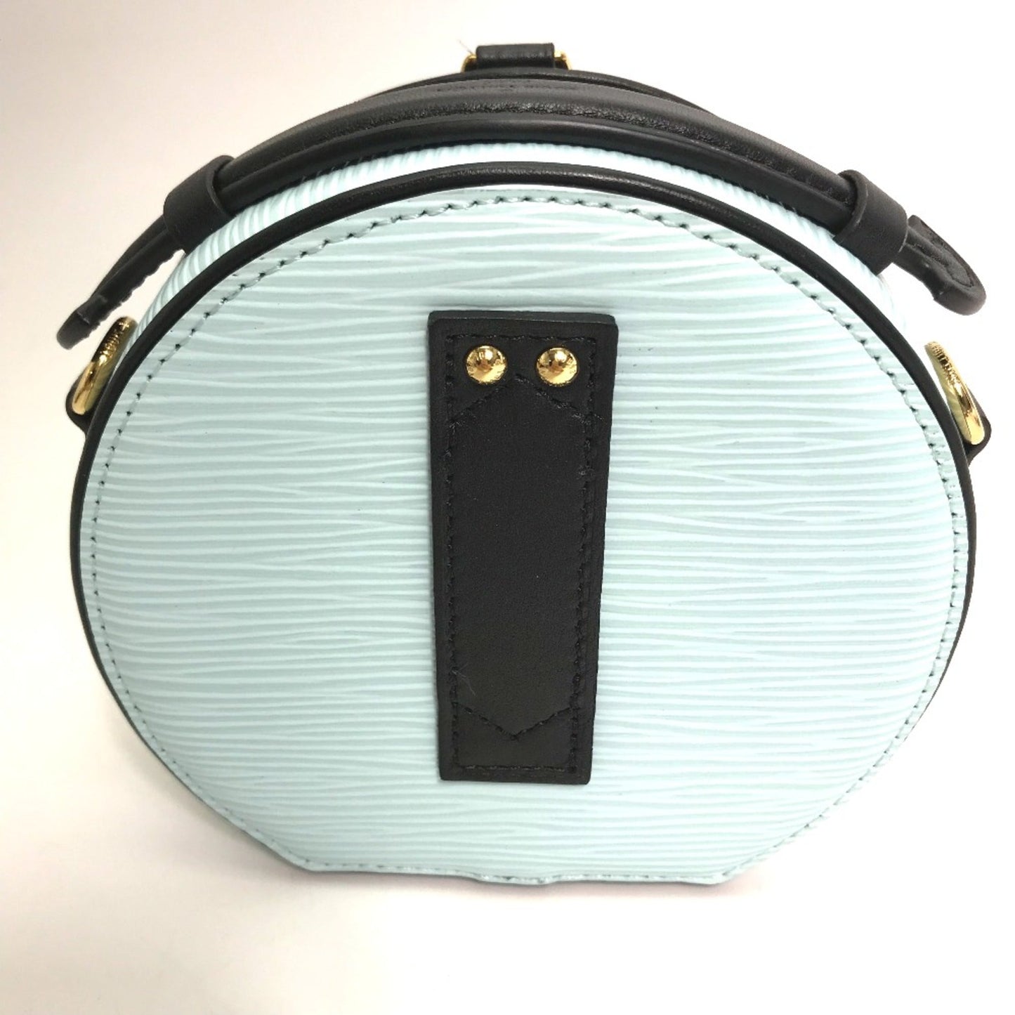 Louis Vuitton Blue Leather Shoulder Bag