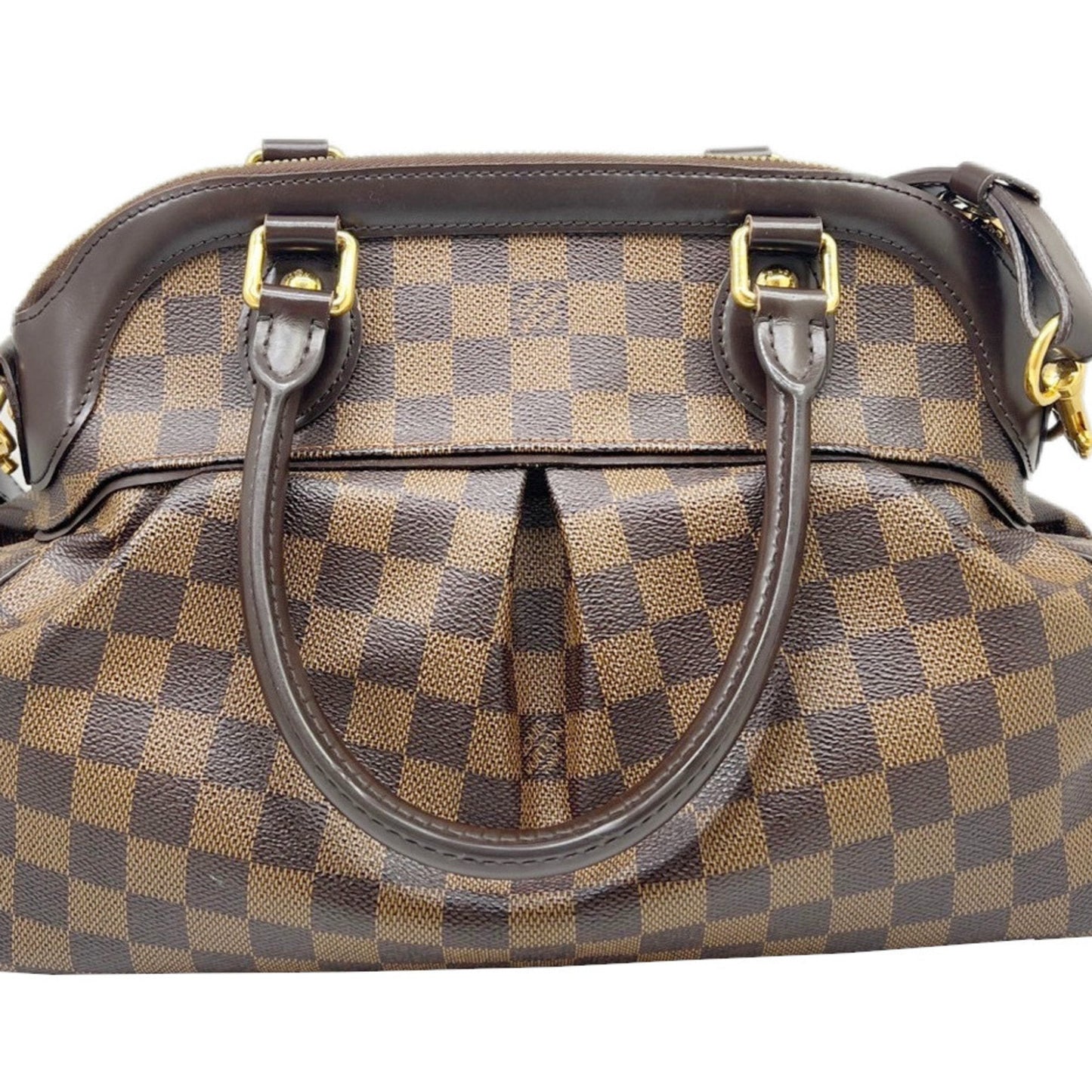 Louis Vuitton Brown Damier Canvas Handbag Shoulder Bag