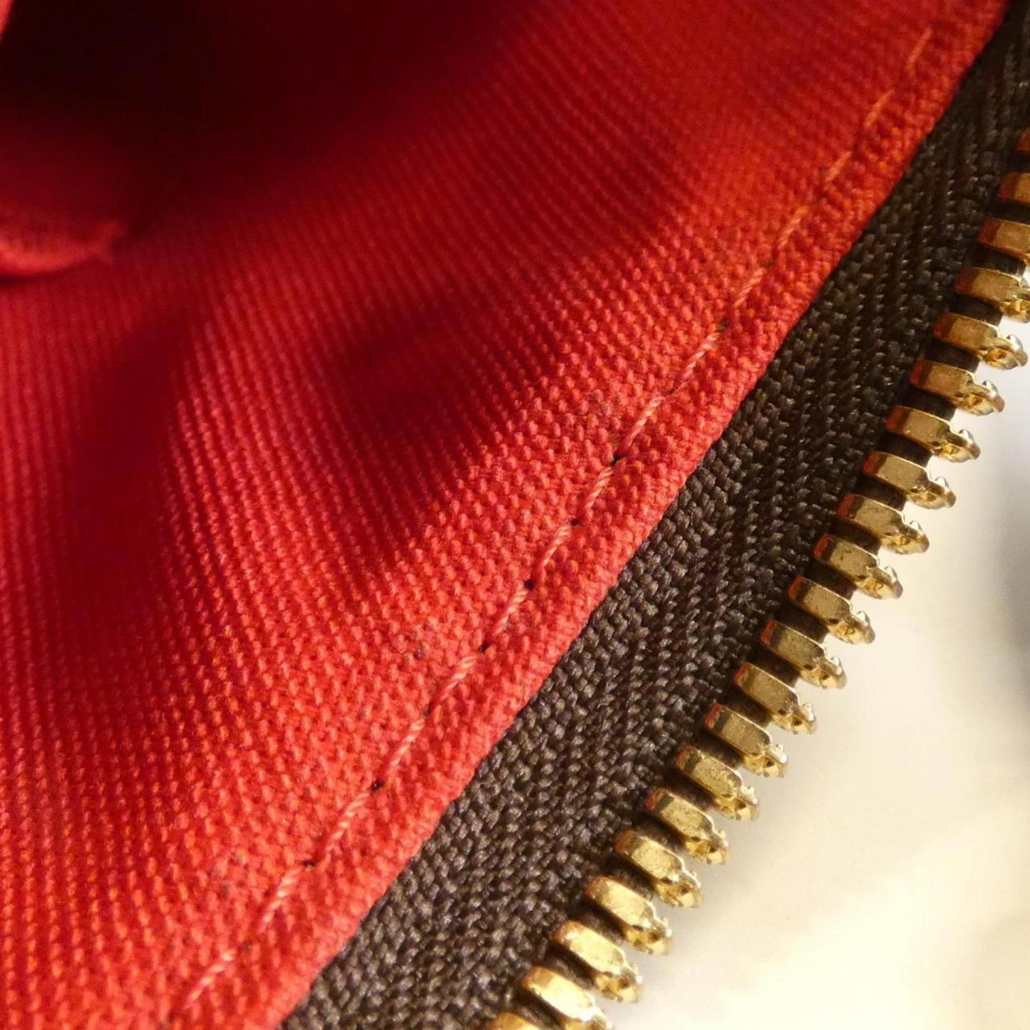 Louis Vuitton Brown Ebene Coated Canvas Shoulder Bag