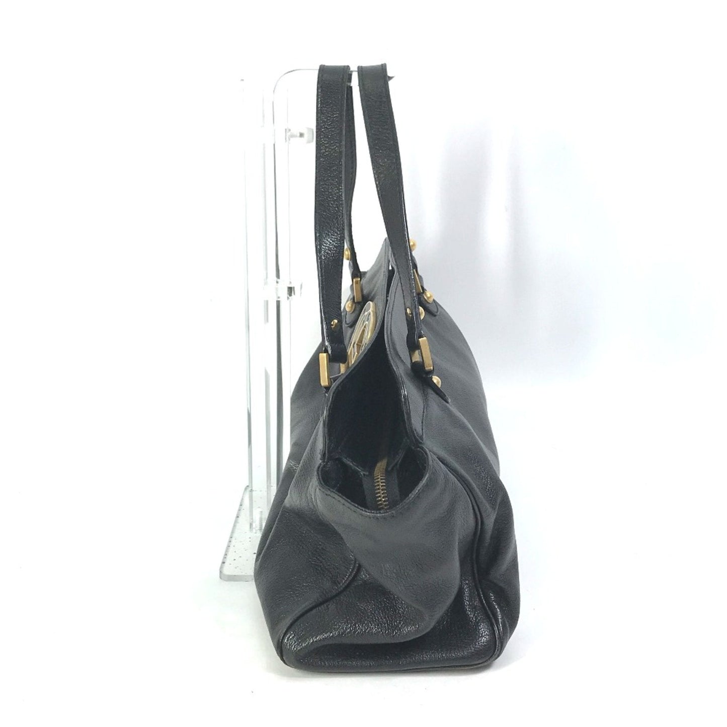 Gucci Black Leather Handbag