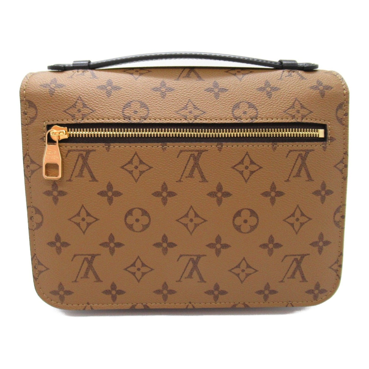 Louis Vuitton Brown Monogram Reverse Coated Canvas Pochette Shoulder Bag