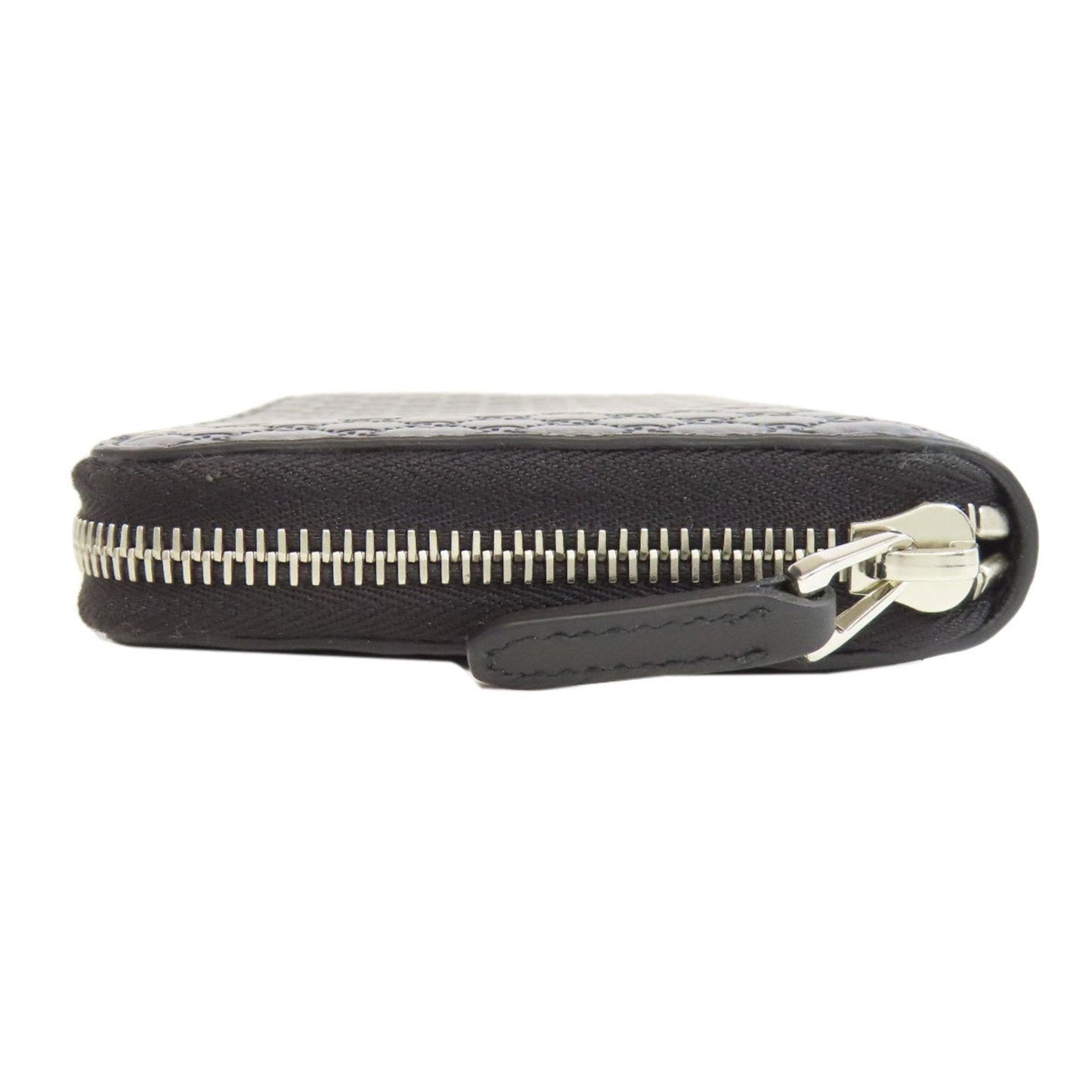 Gucci Black Leather Long Wallet (Bi-Fold)
