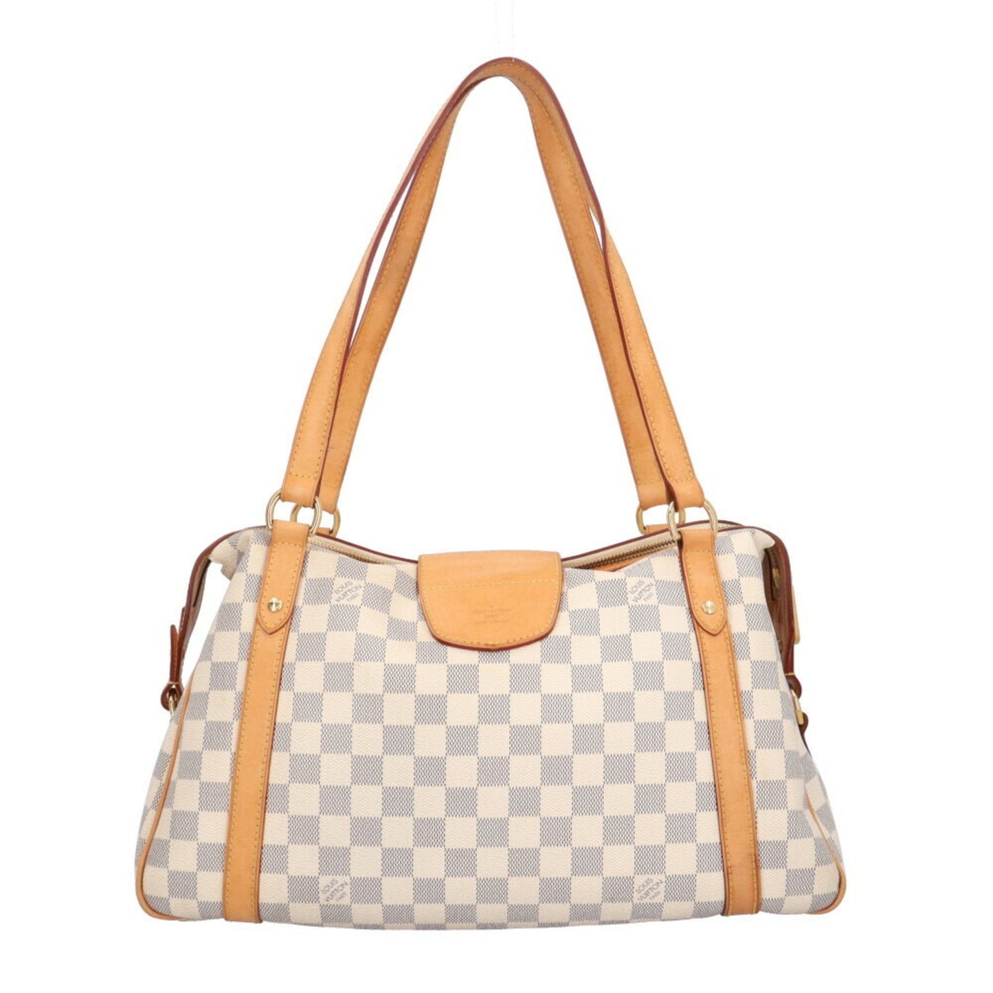 Louis Vuitton White Damier Azur Shoulder Bag