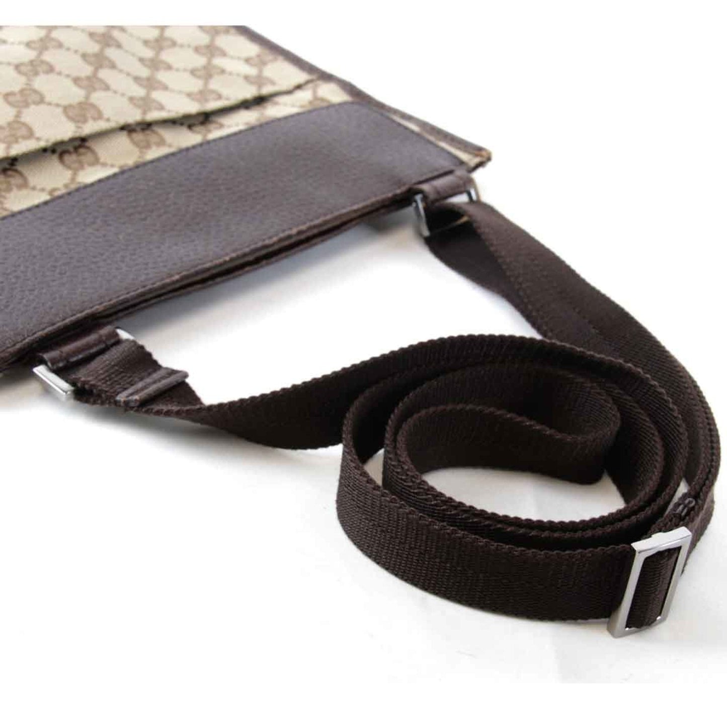 Gucci Gg Canvas Brown Gg Canvas Shoulder Bag