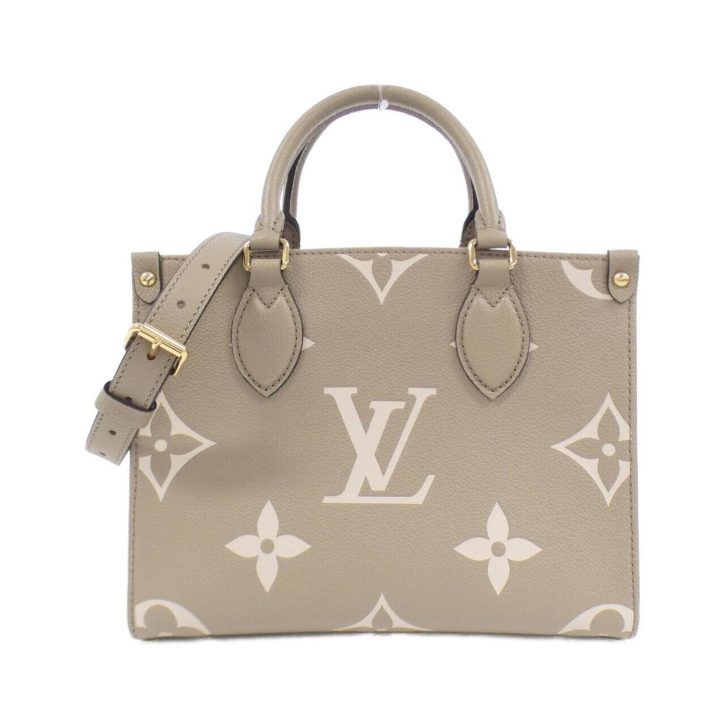 Louis Vuitton Tourterelle Leather Handbag Shoulder Bag ()