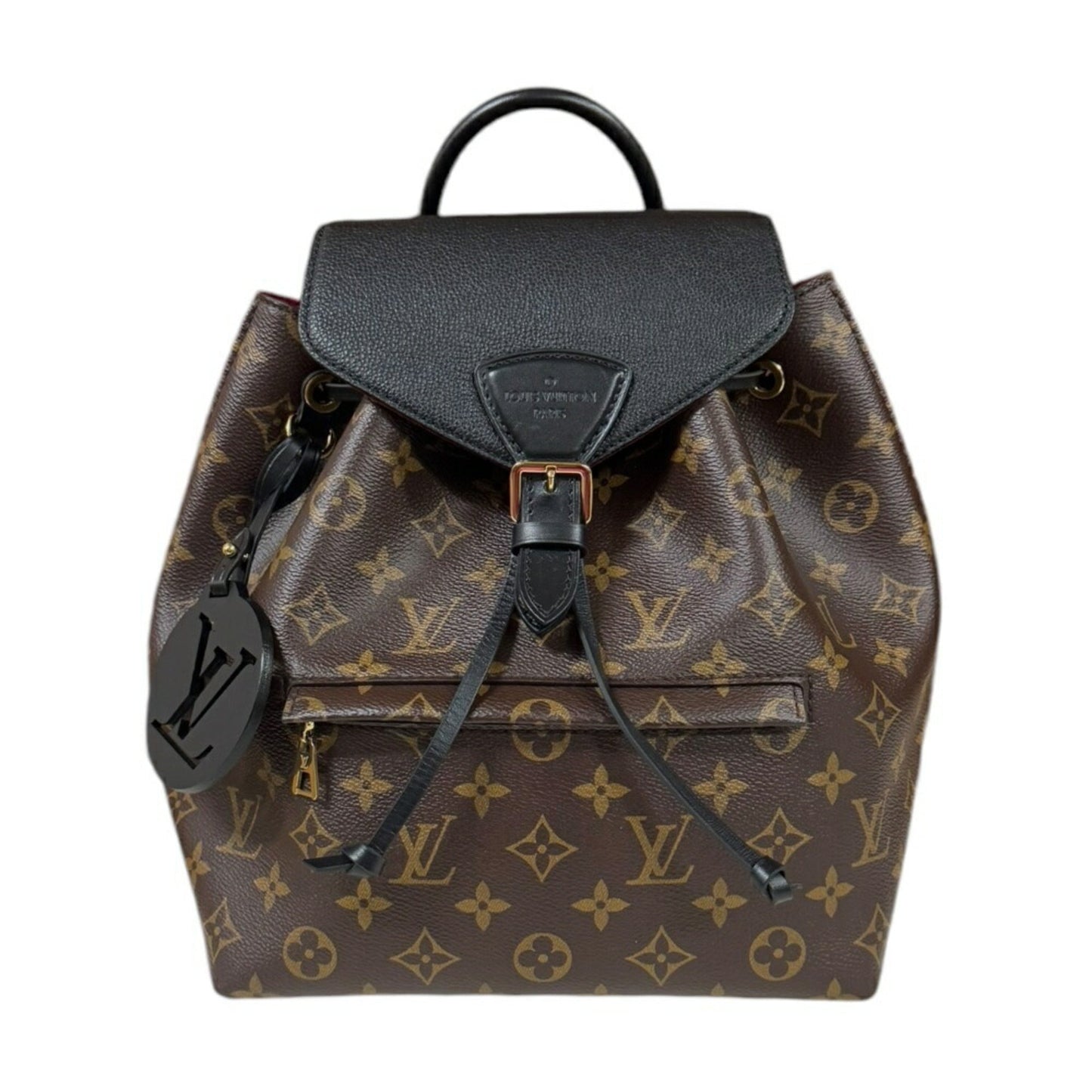 Louis Vuitton Black Brown Monogram Backpack