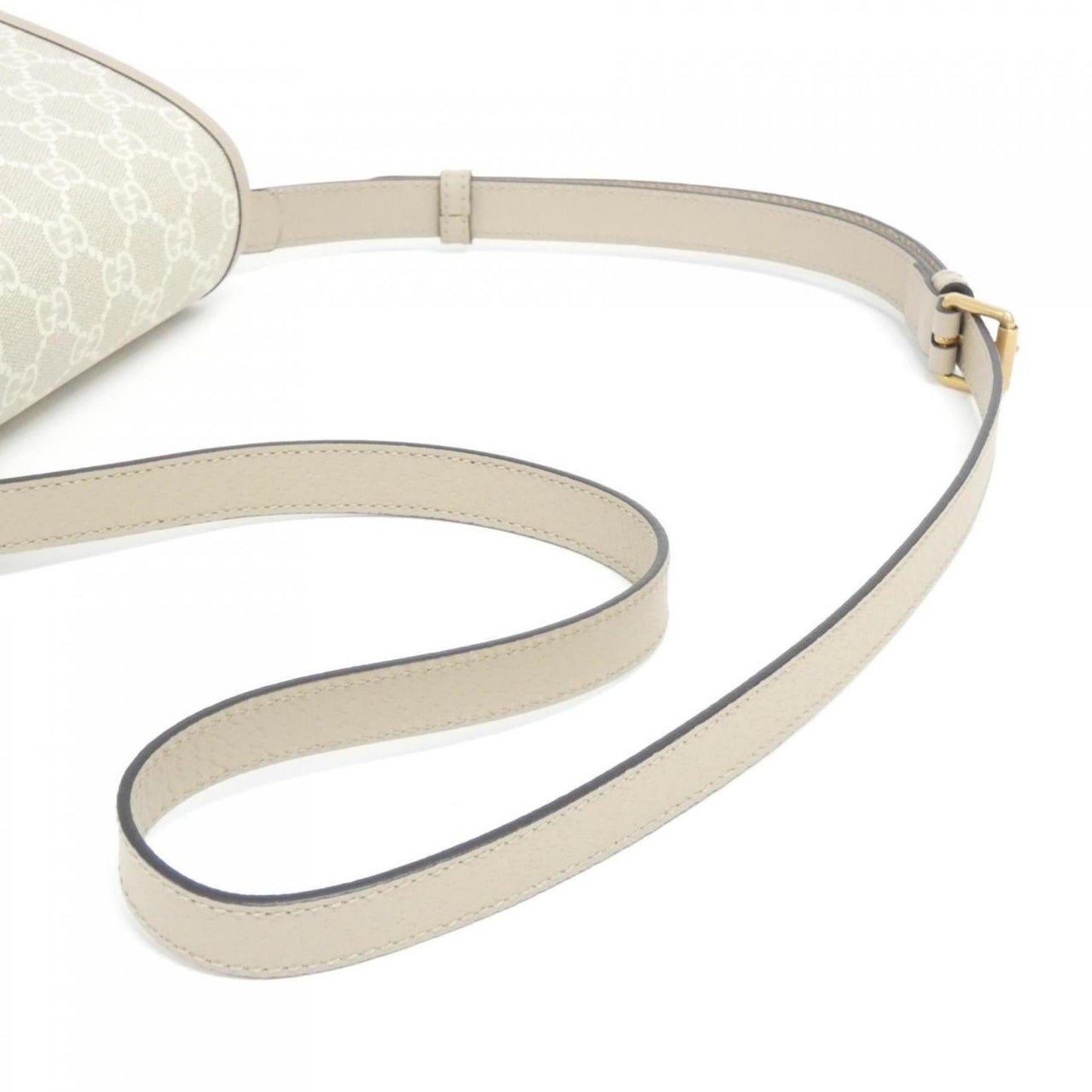 Gucci Beige White Gg Supreme Shoulder Bag