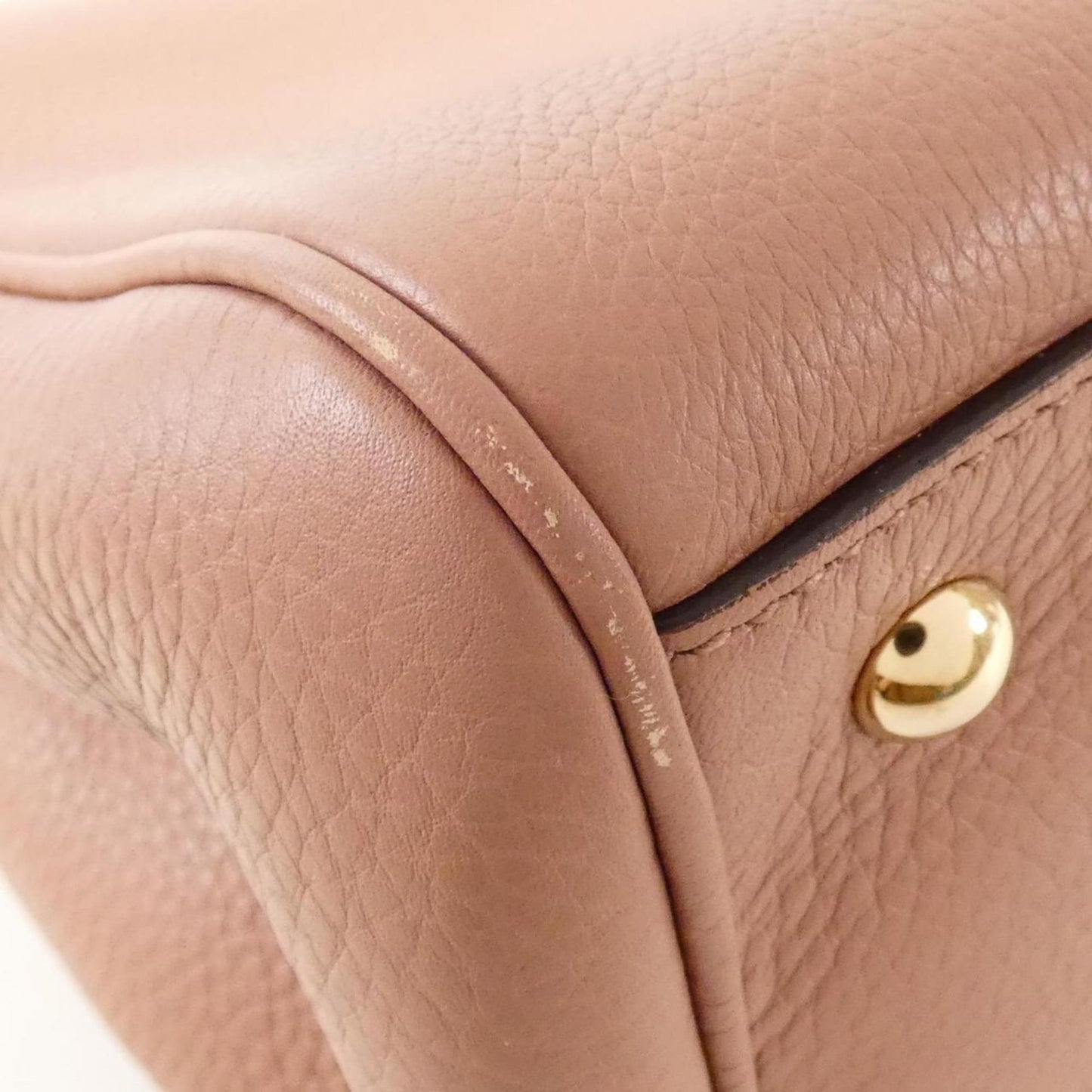 Gucci Pink Leather Handbag