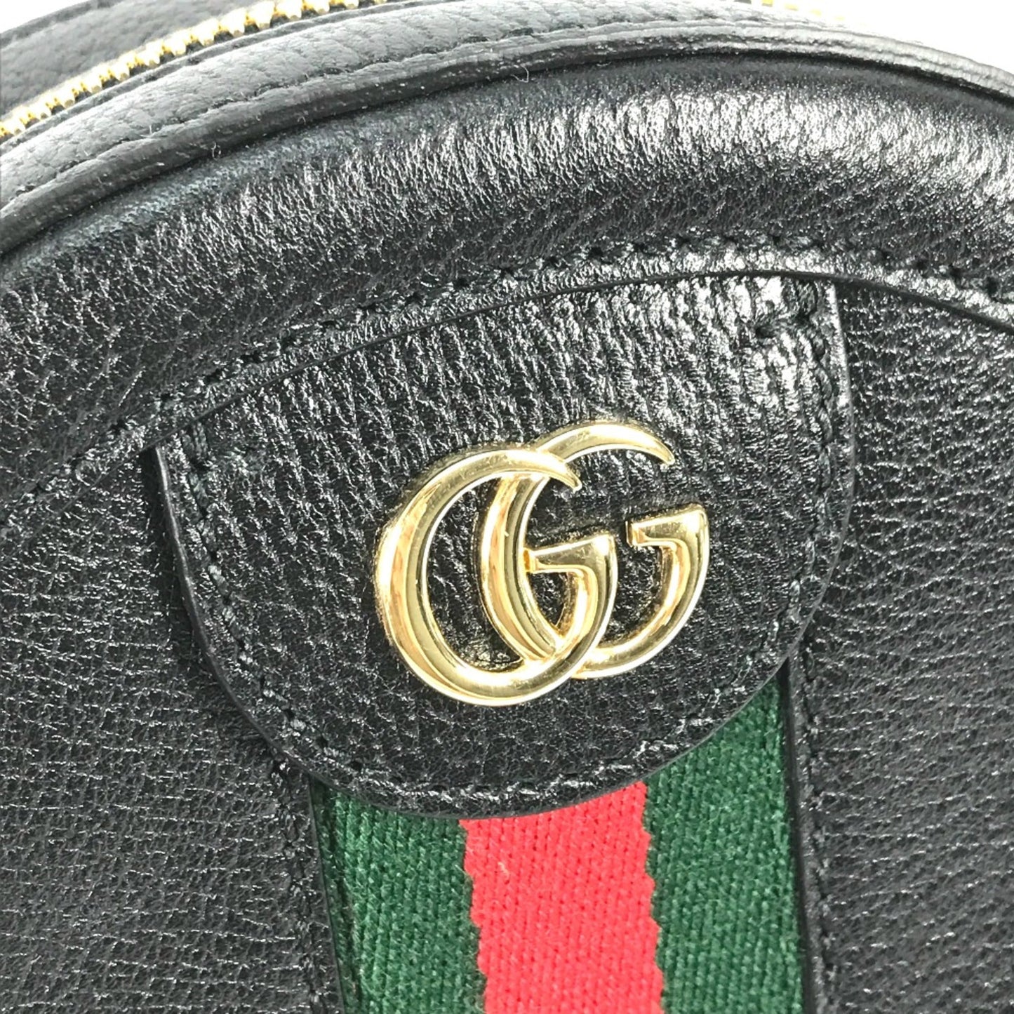 Gucci Black Leather Shoulder Bag
