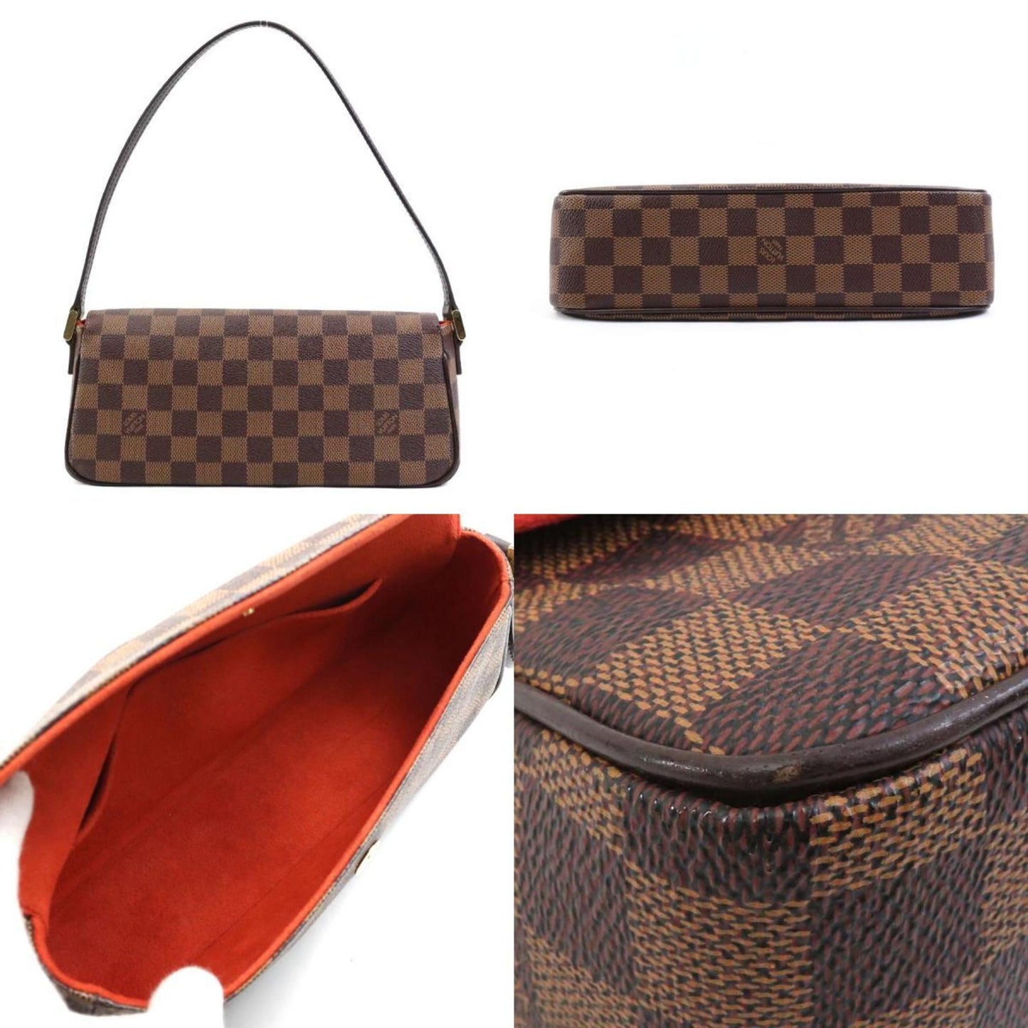 Louis Vuitton Brown Damier Canvas Shoulder Bag