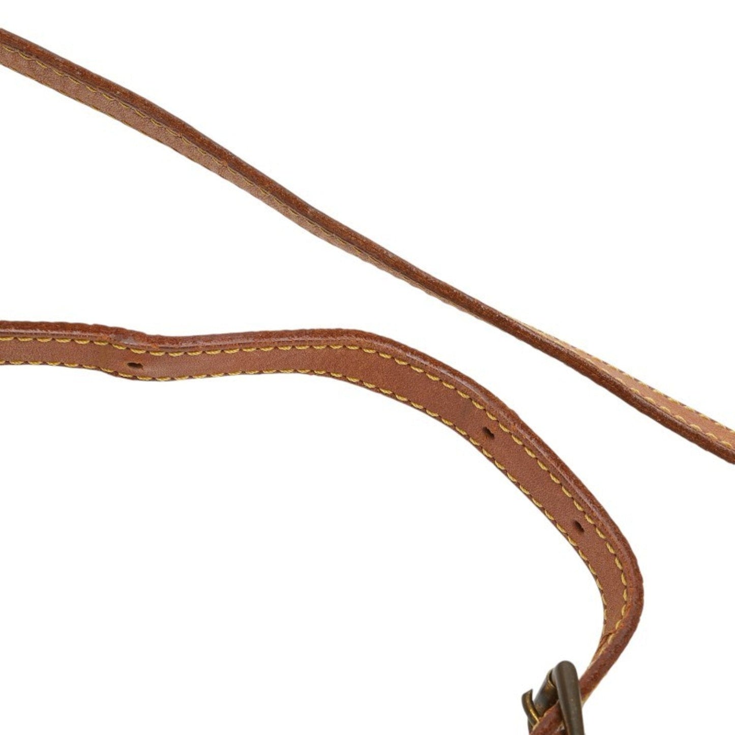 Louis Vuitton Brown Pvc Leather Shoulder Bag