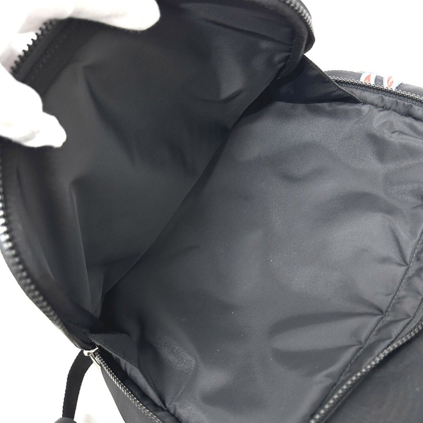 Gucci Black Canvas Backpack