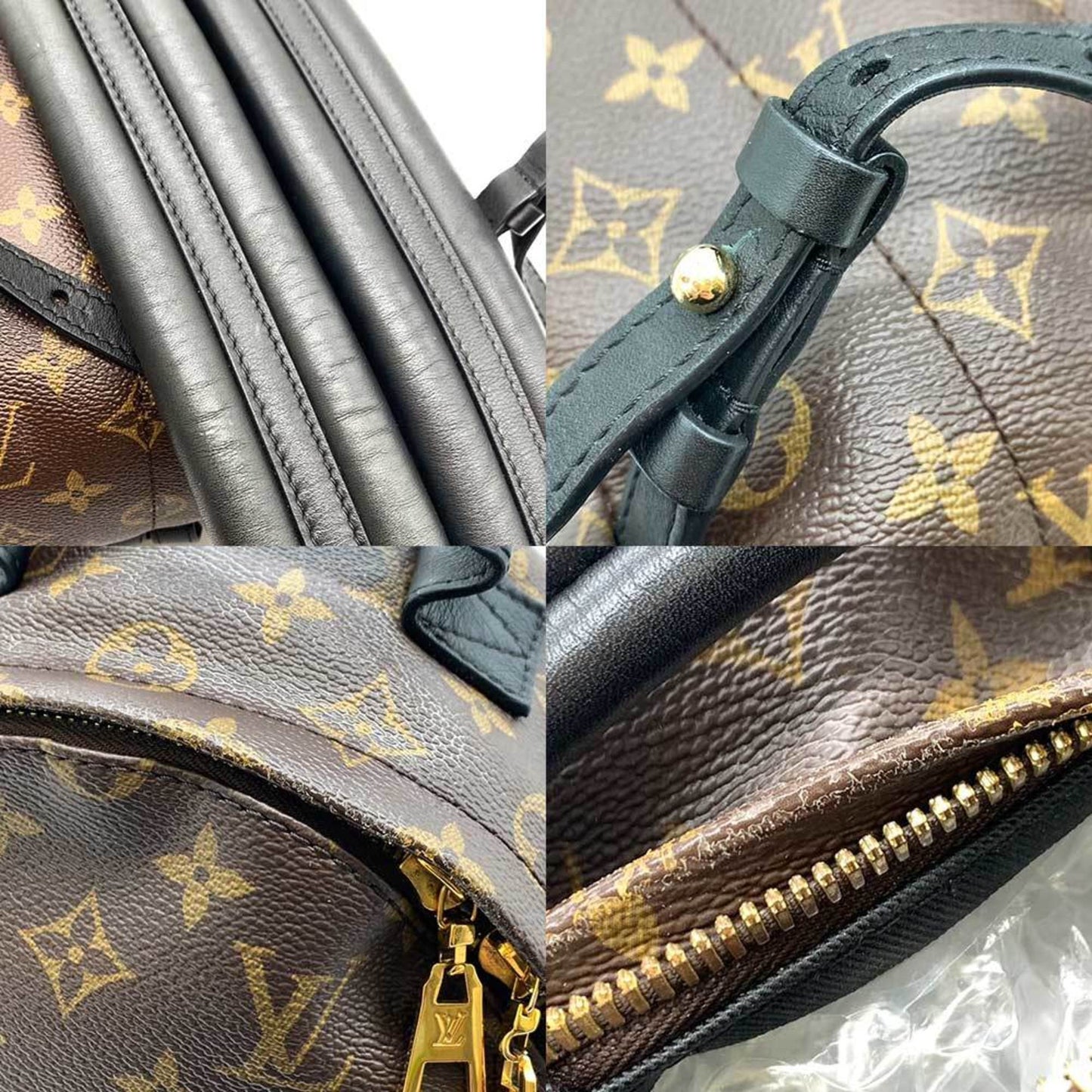 Louis Vuitton Monogram Reverse Black Brown Monogram Reverse Backpack