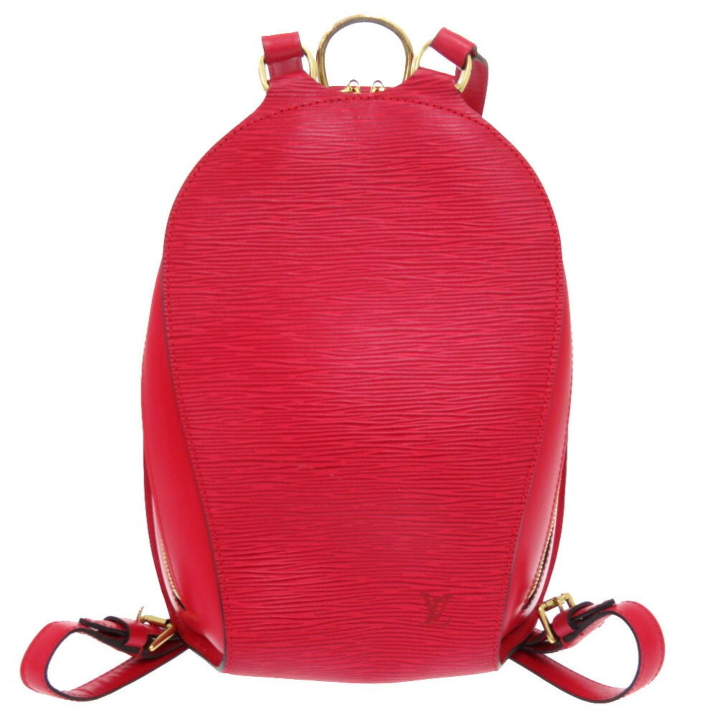 Louis Vuitton Epi Castilian Red Epi Leather Backpack