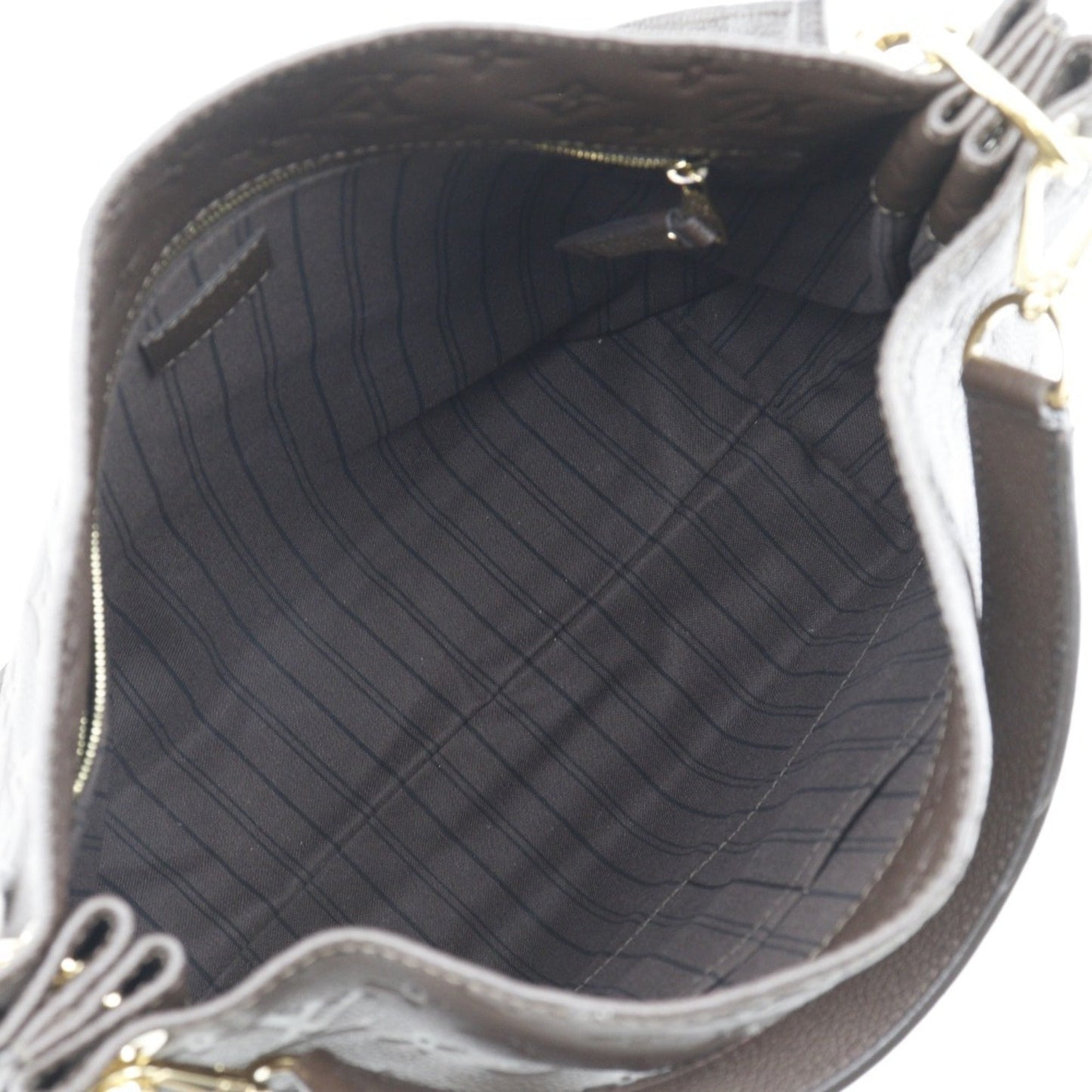 Louis Vuitton Brown Earth Monogram Empreinte Shoulder Bag