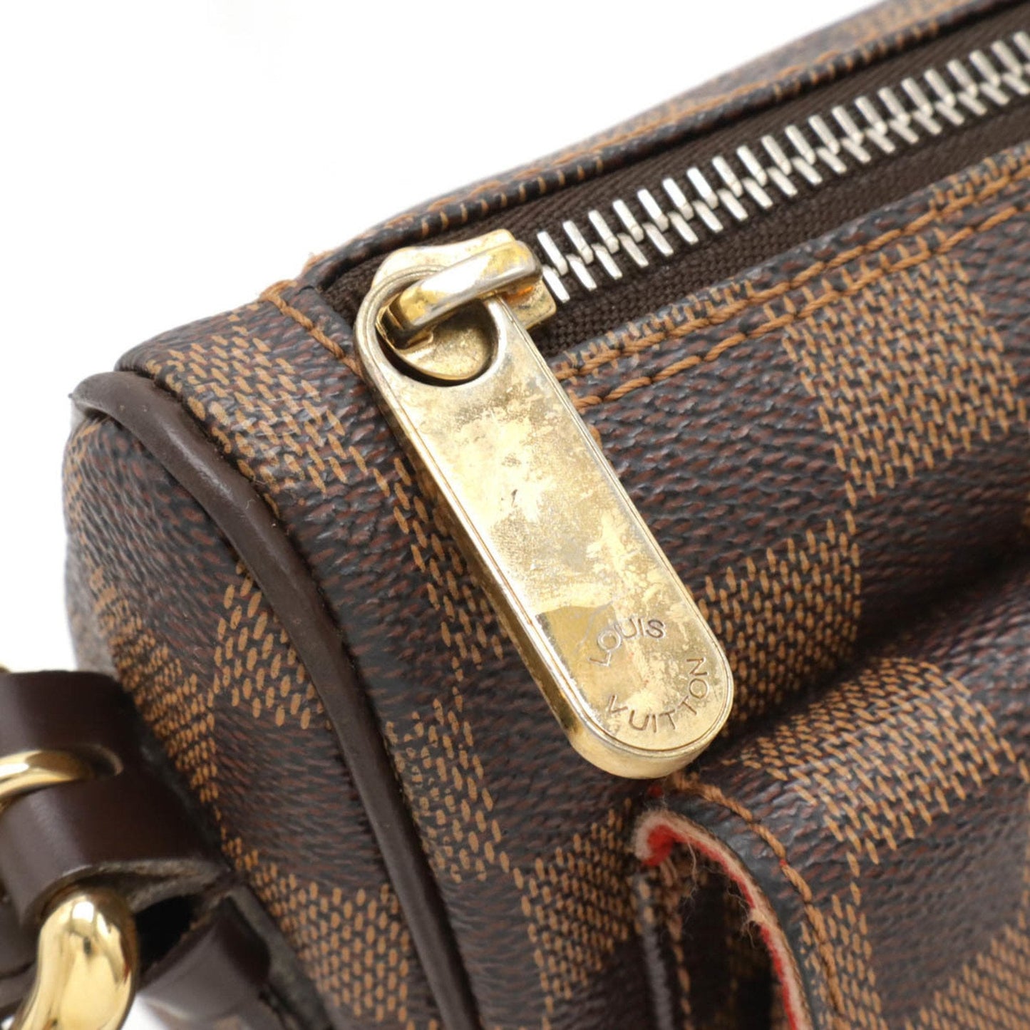 Louis Vuitton Brown Pvc Shoulder Bag